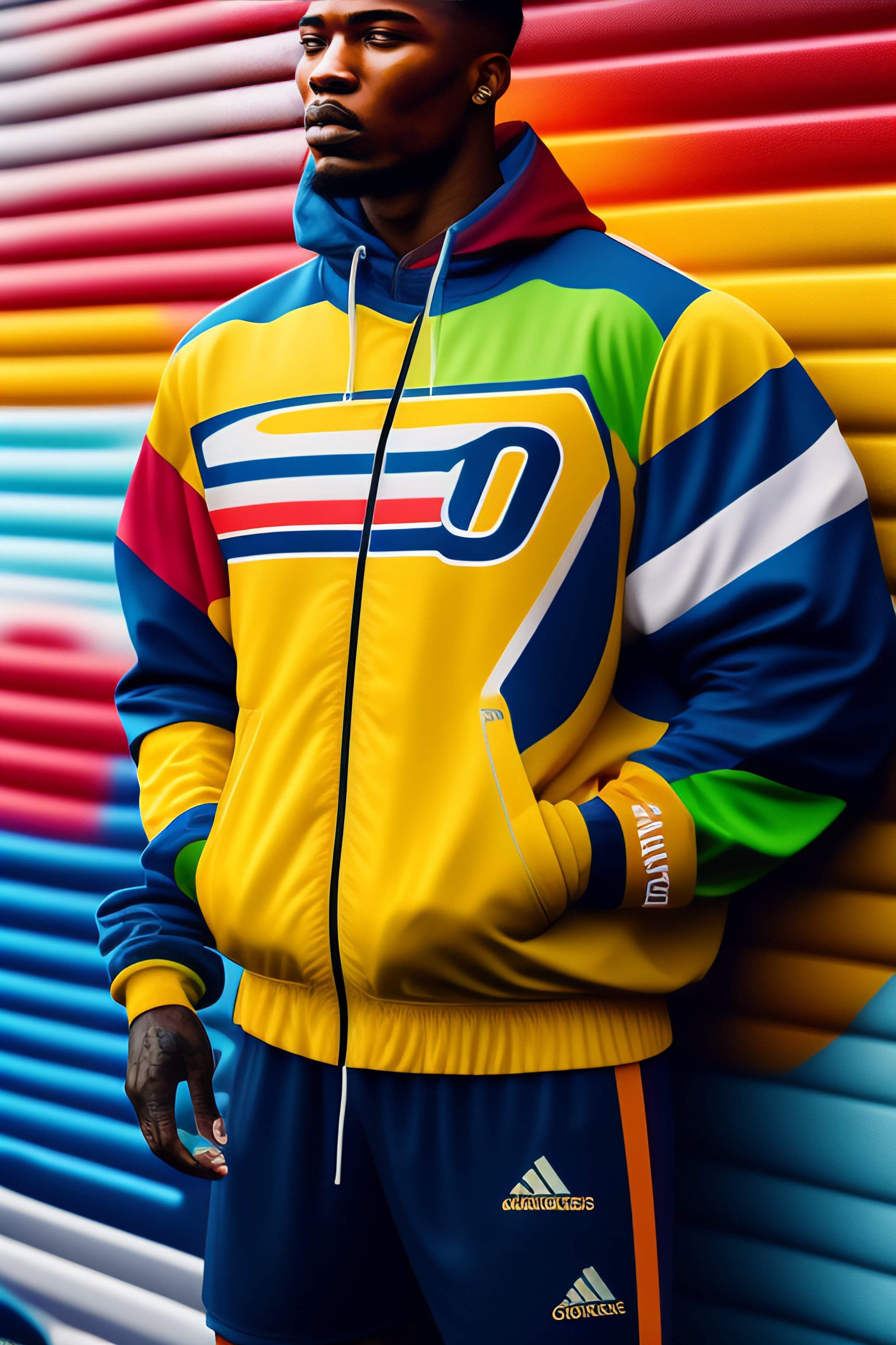 Lexica Long Puffer Jacket graffiti Lacrosse Uniforms