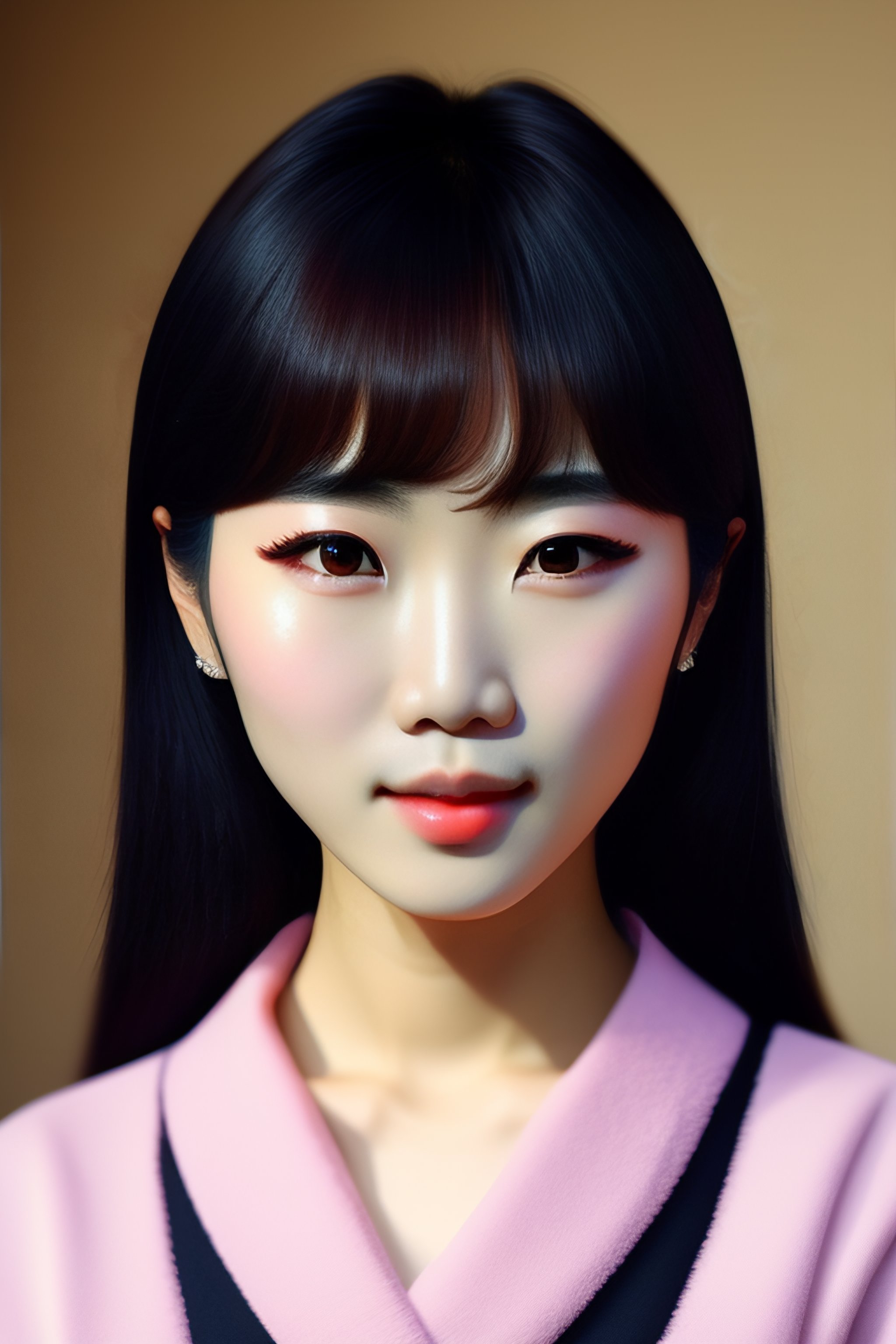 Lexica Very cute Japanese idol, big eyes, small nose, small