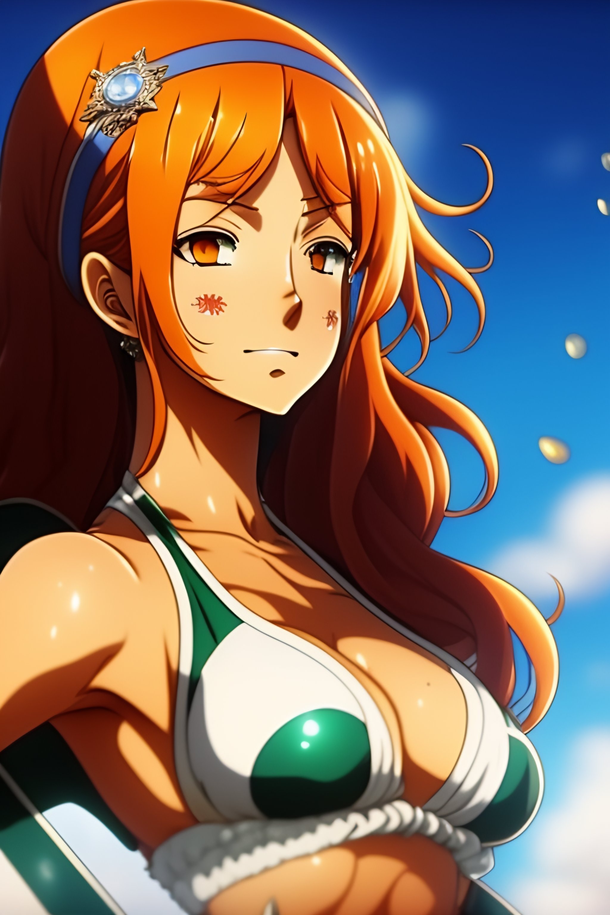 Lexica Nami from one piece feet