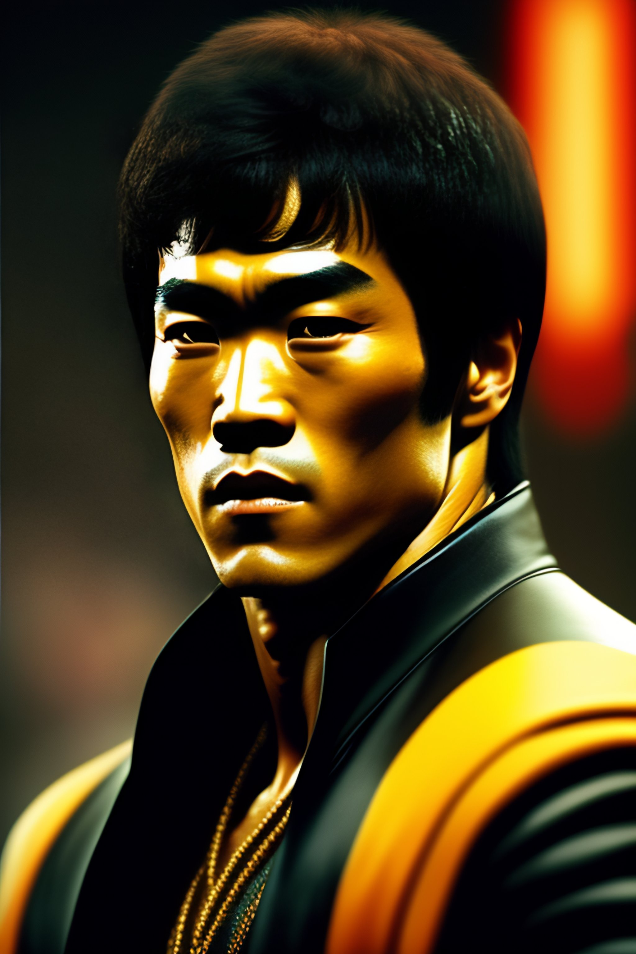 Lexica - Bruce lee in the matrix
