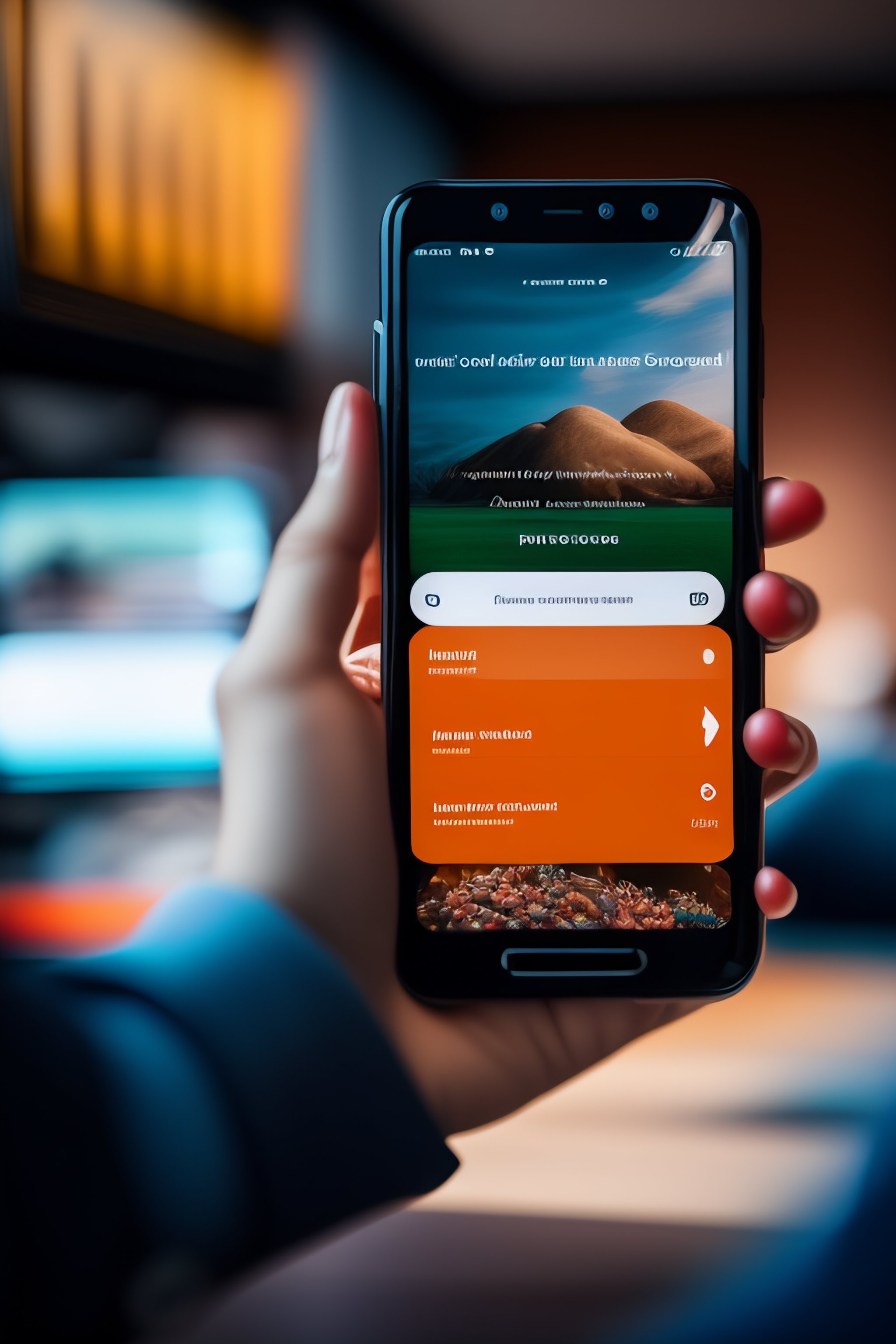 Lexica - A website with a phone that accepts a username