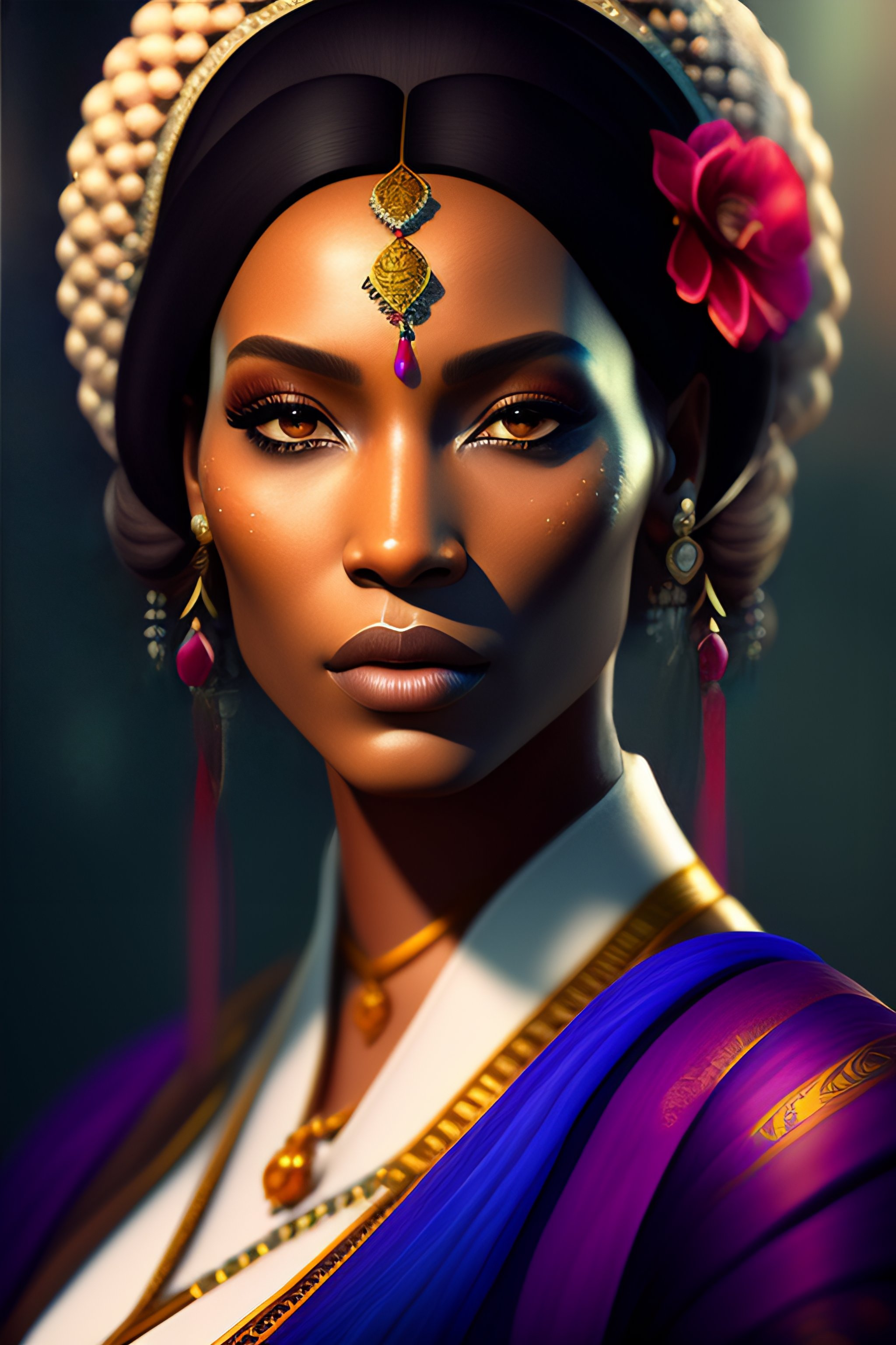 Lexica - Portrait of a woman avatar style