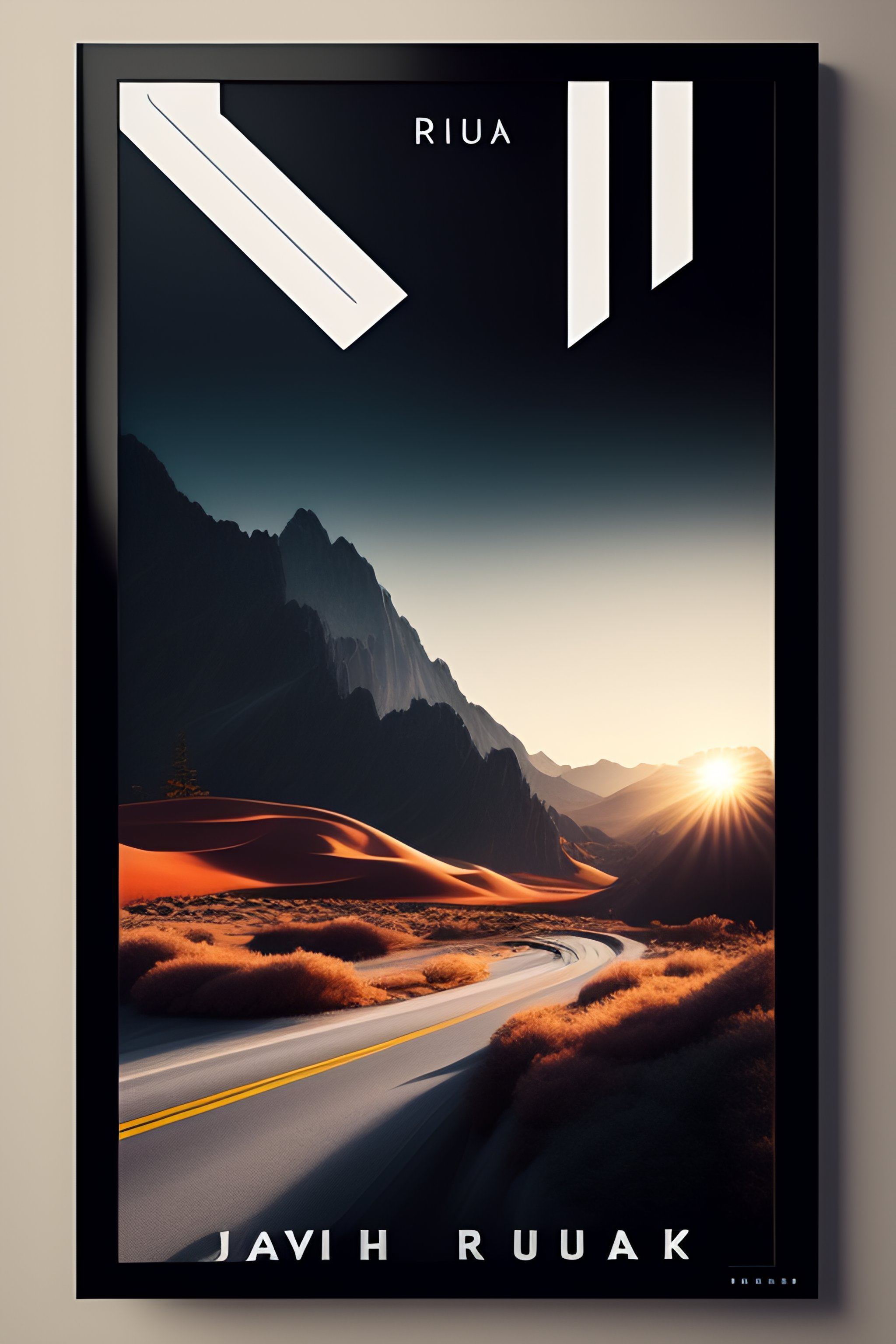 Lexica - Black on white graphic design in style of david rudnick eric ...