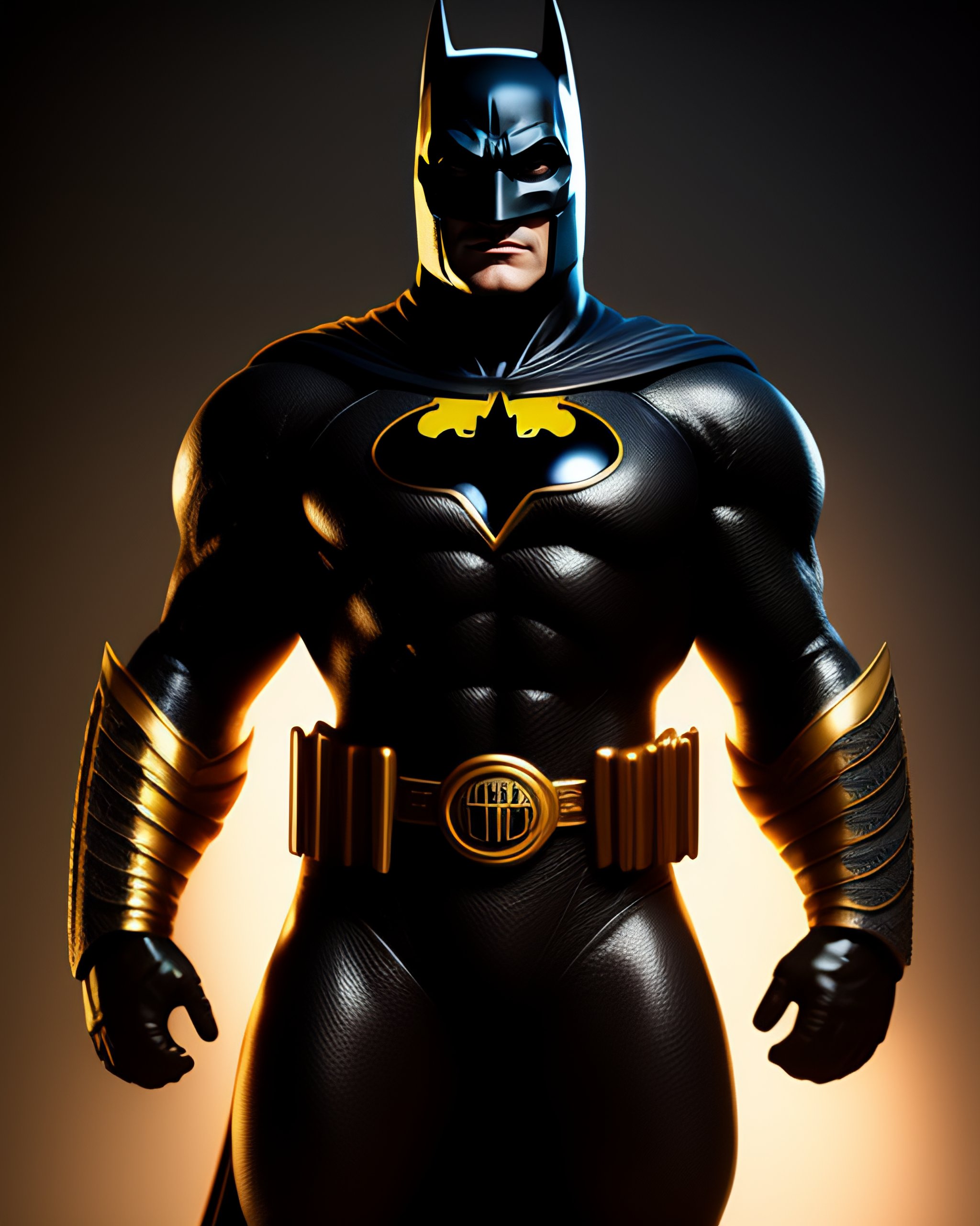 Lexica - Actor Joaquin phoenix as Batman, full hd image and full body  presentation