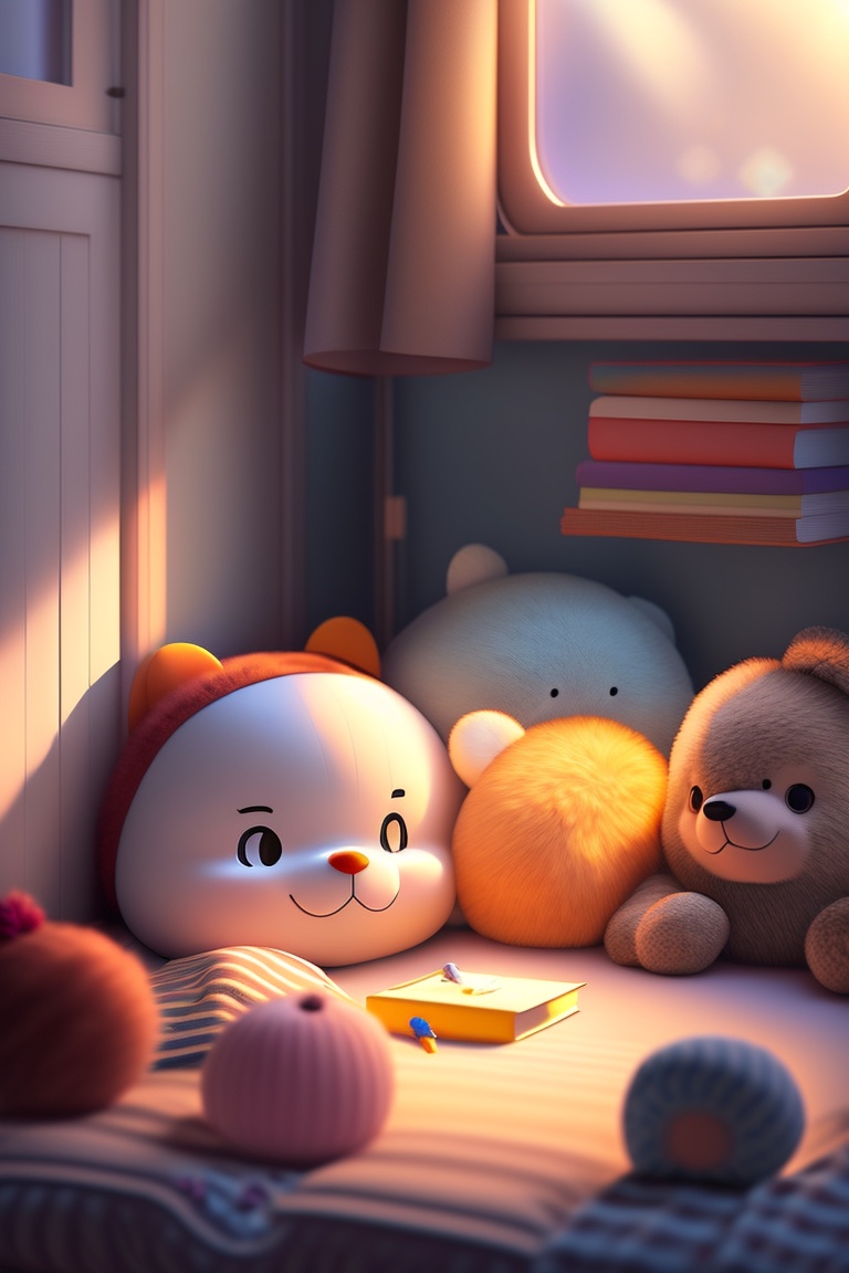 lexica-a-cozy-bedroom-with-a-child-s-bed-toys-scattered-around-and