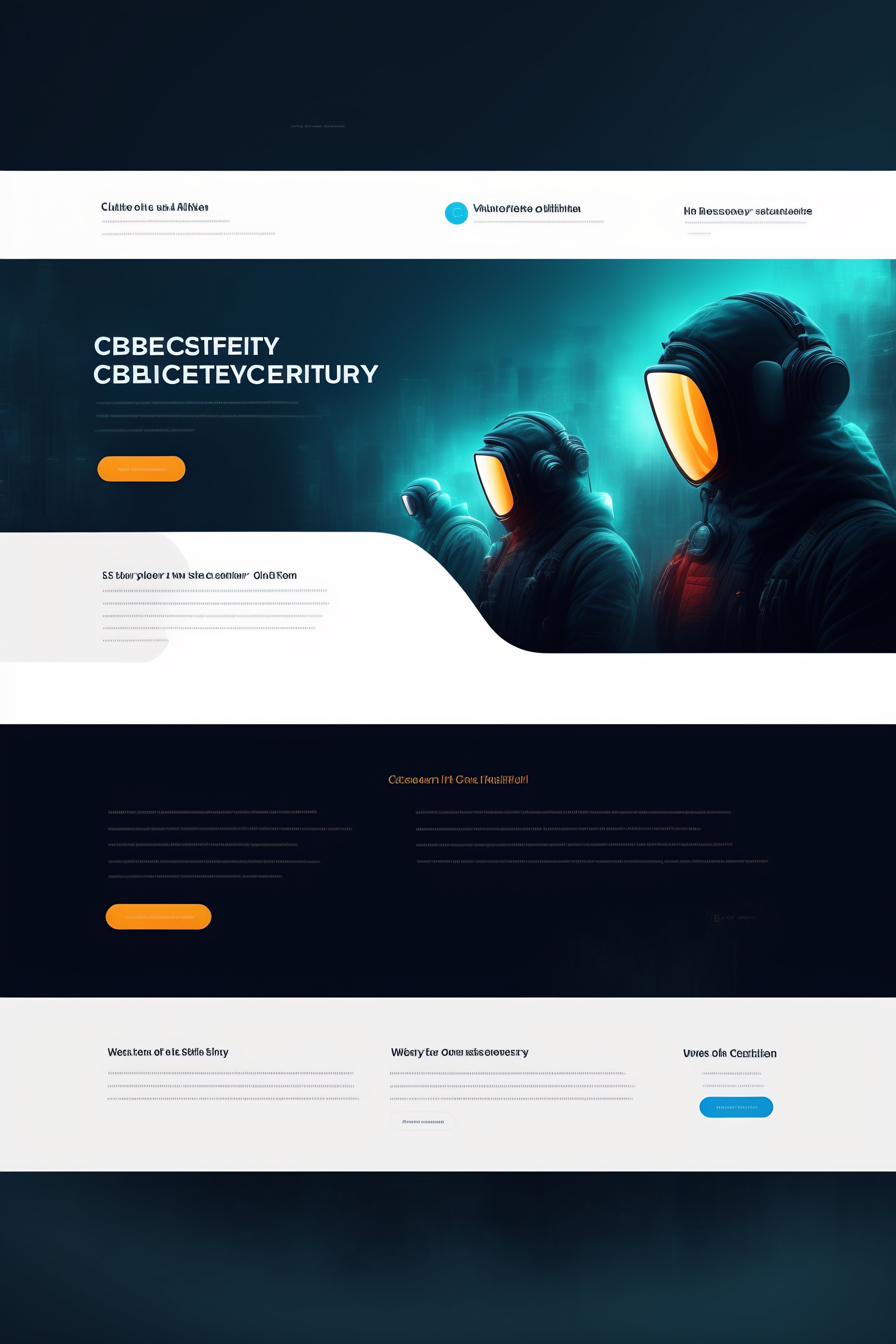 Lexica - Cybersecurity website header main image