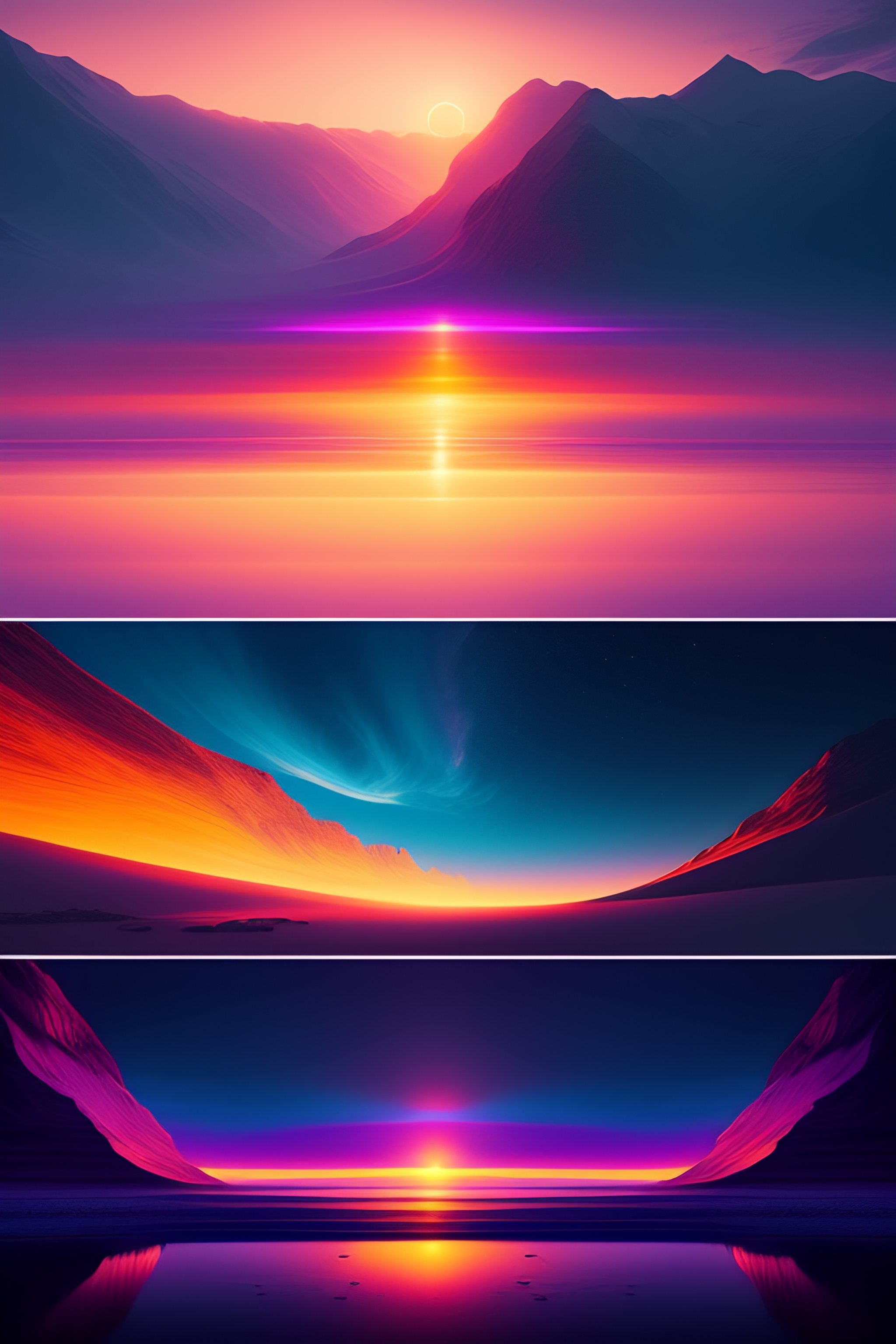 Lexica - Sun dancer, atmospheric, ambient, volumetric lighting, highly ...