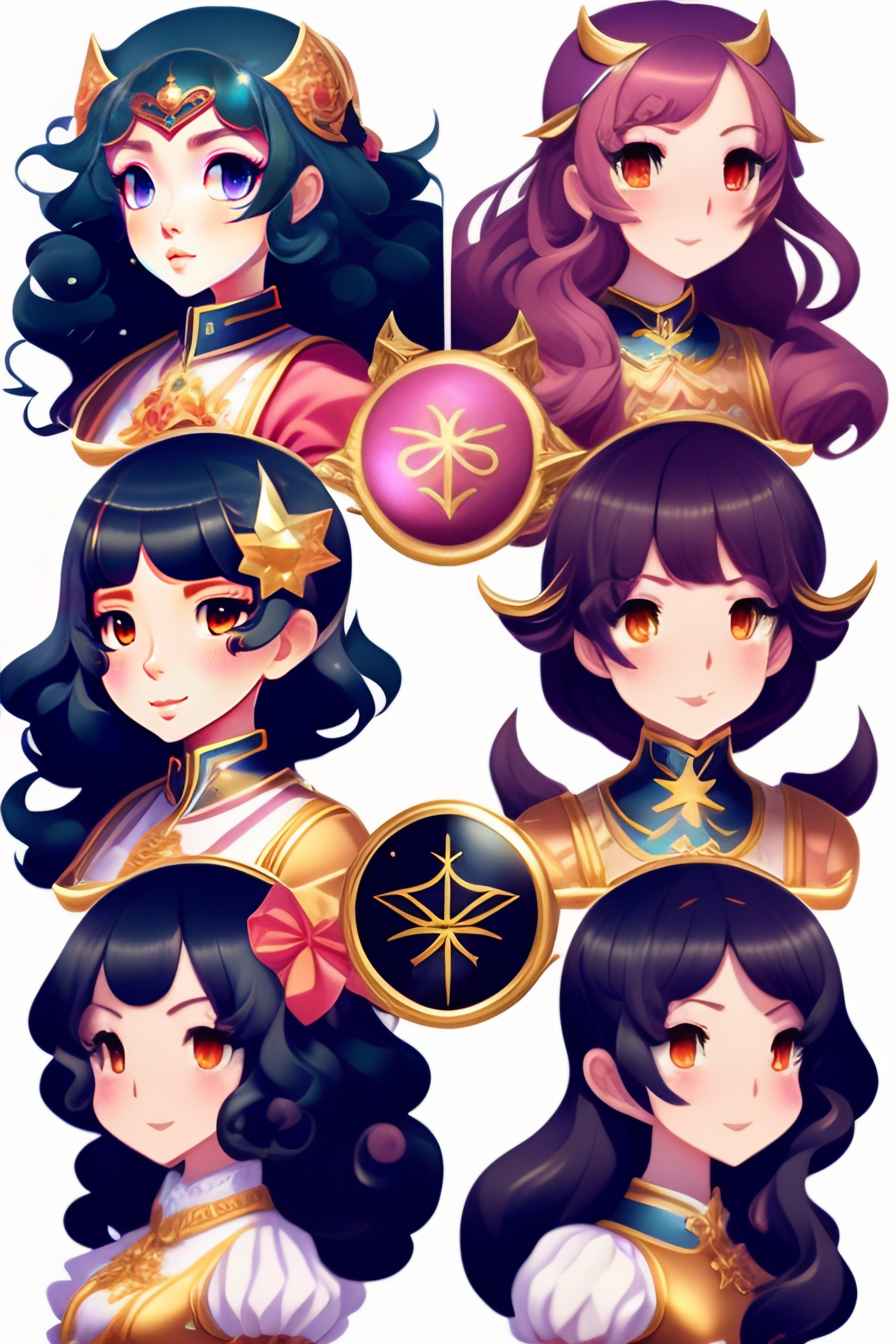 Lexica A group of 12 zodiac inspired magical girls