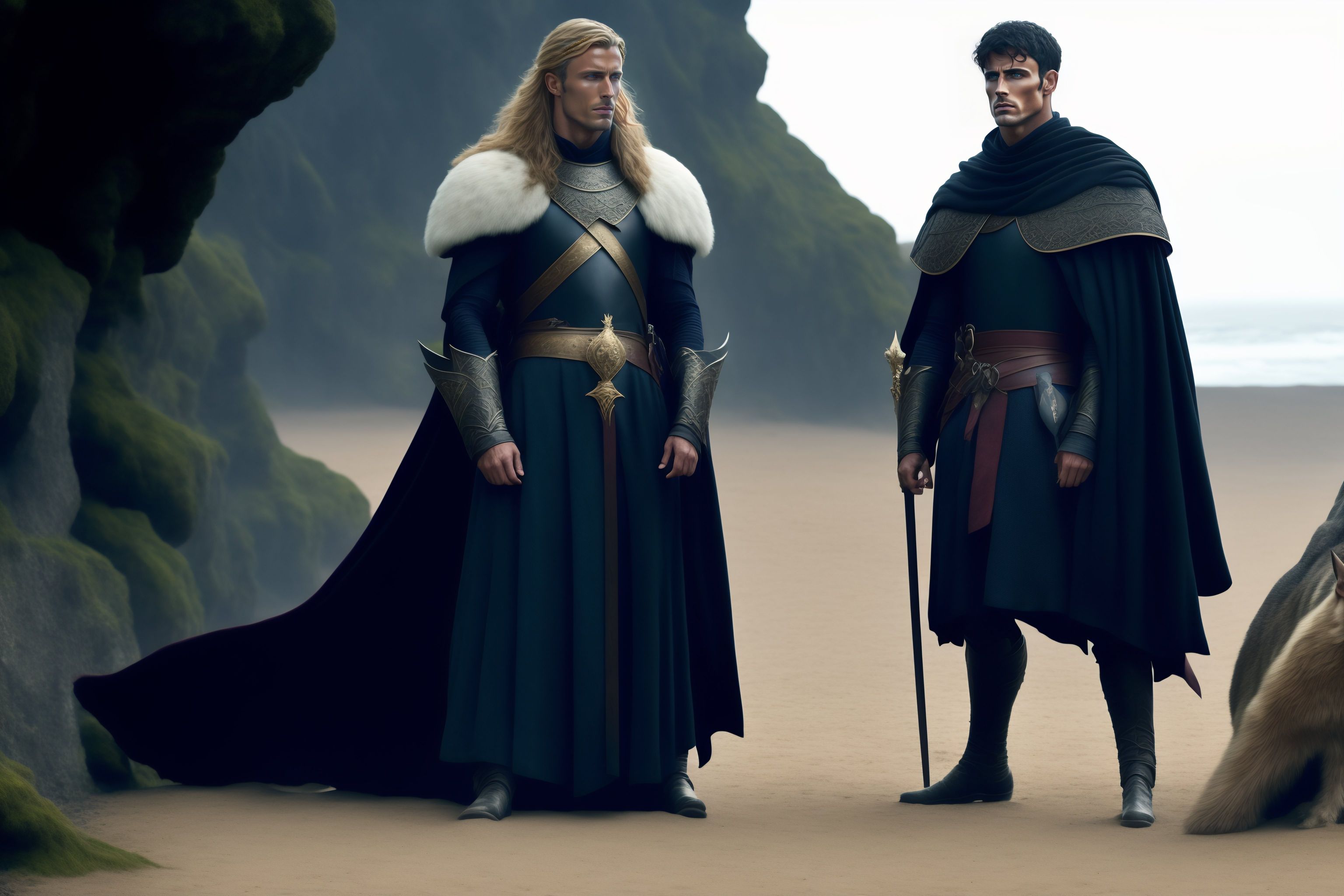 Merlin Arthur And Morgana