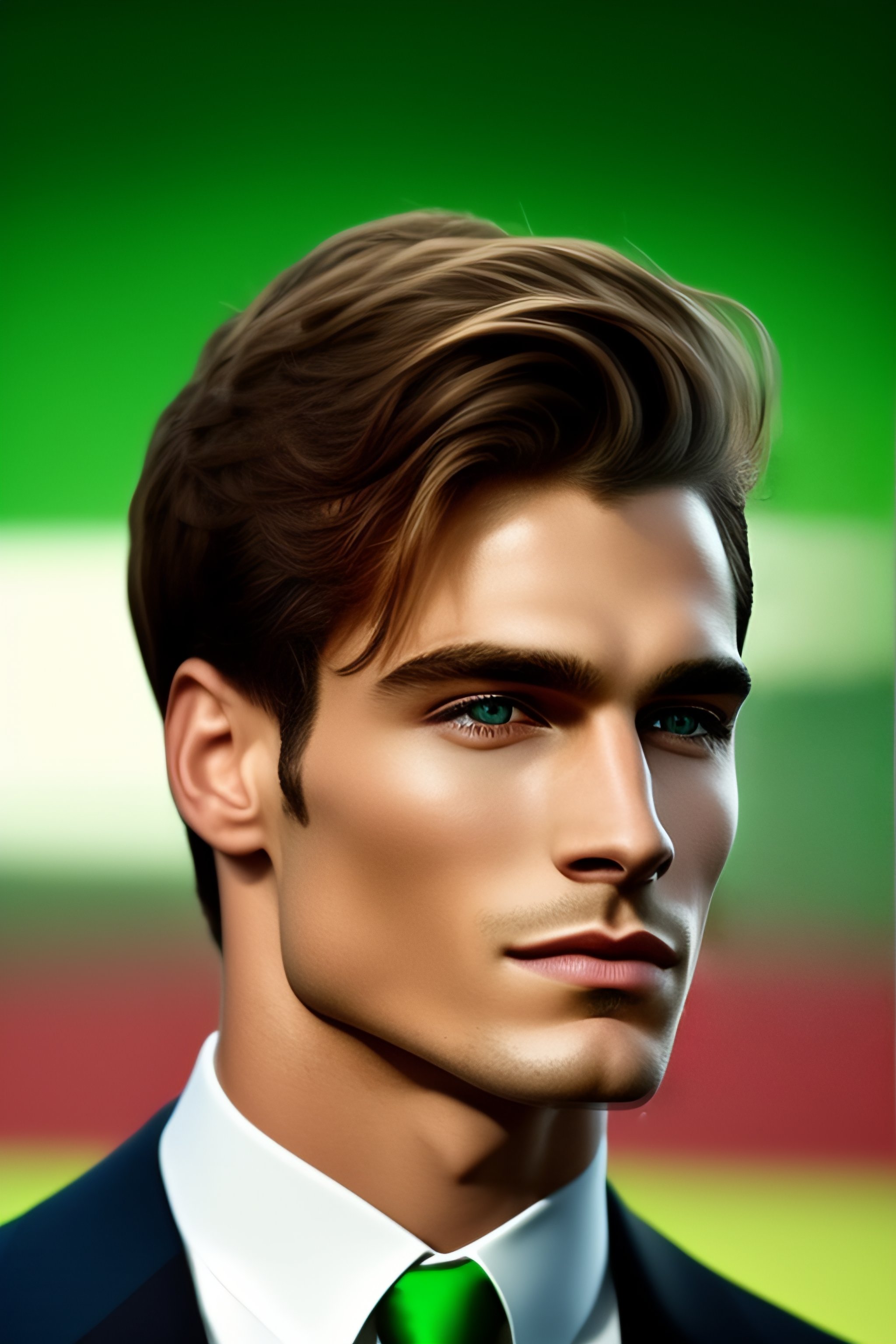 Lexica - A handsome, smart, intellectual, white masculine man with ...