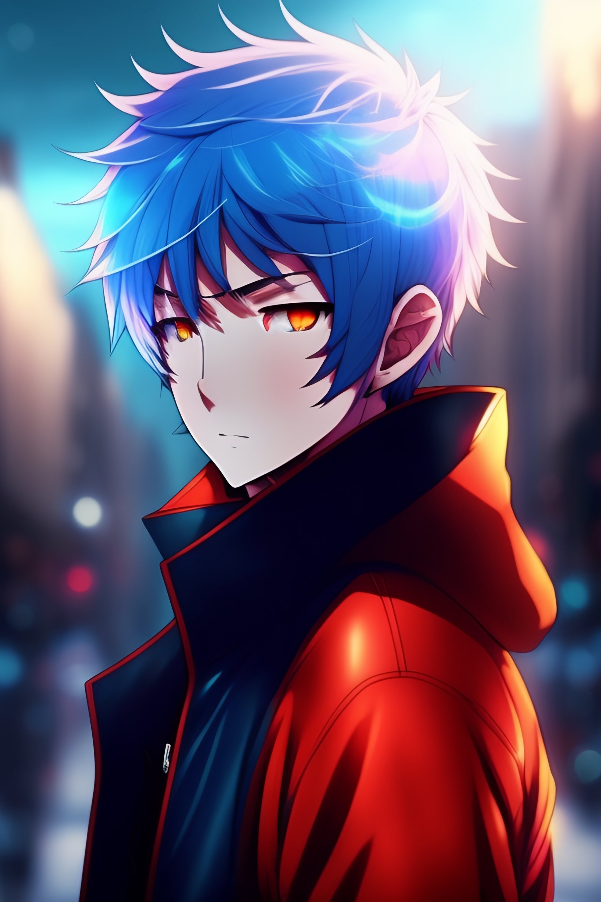 Cool Anime Boy Red Hair 2.0's Code & Price - RblxTrade