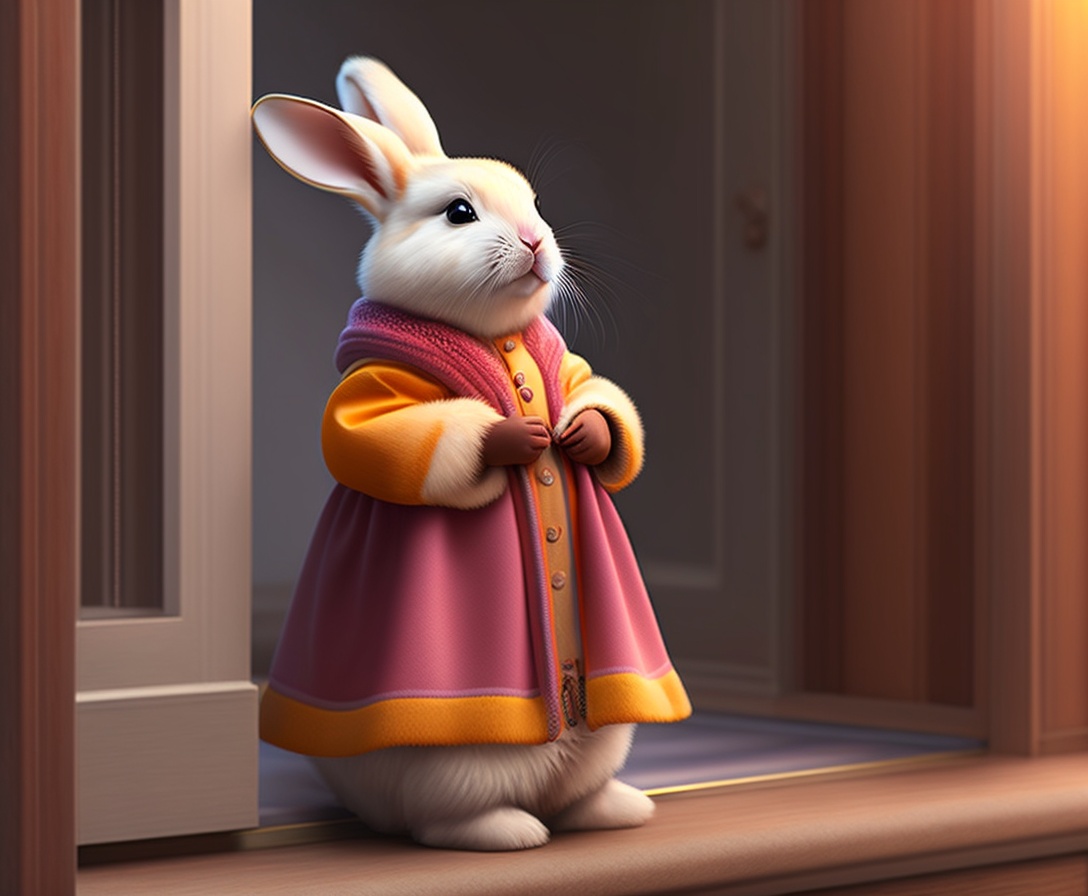 Lexica The washerman thought, "I can put this rabbit to good use for