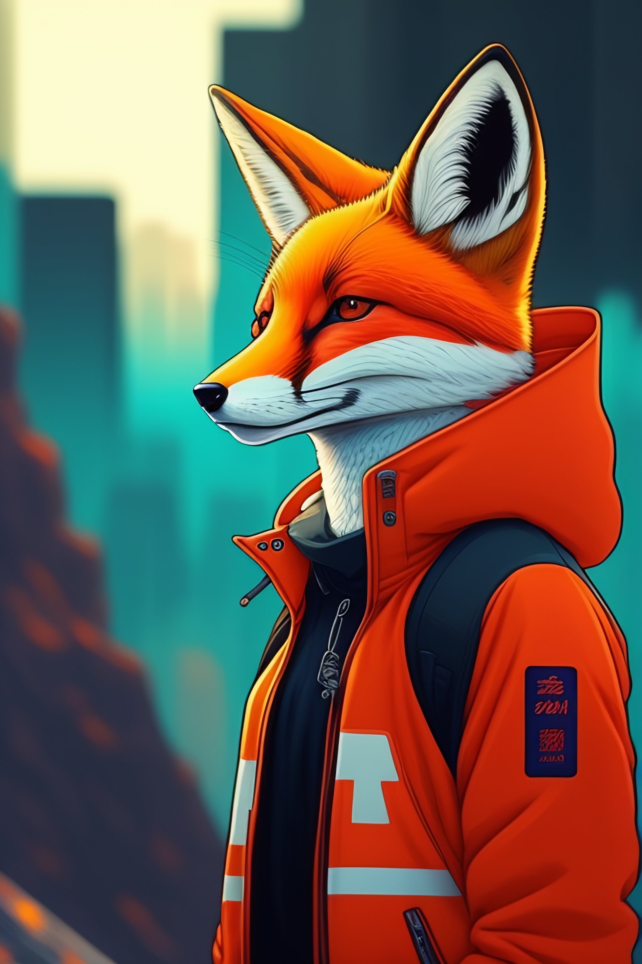 Lexica - Photo of a fox, style of laurie greasley, studio ghibli, akira ...