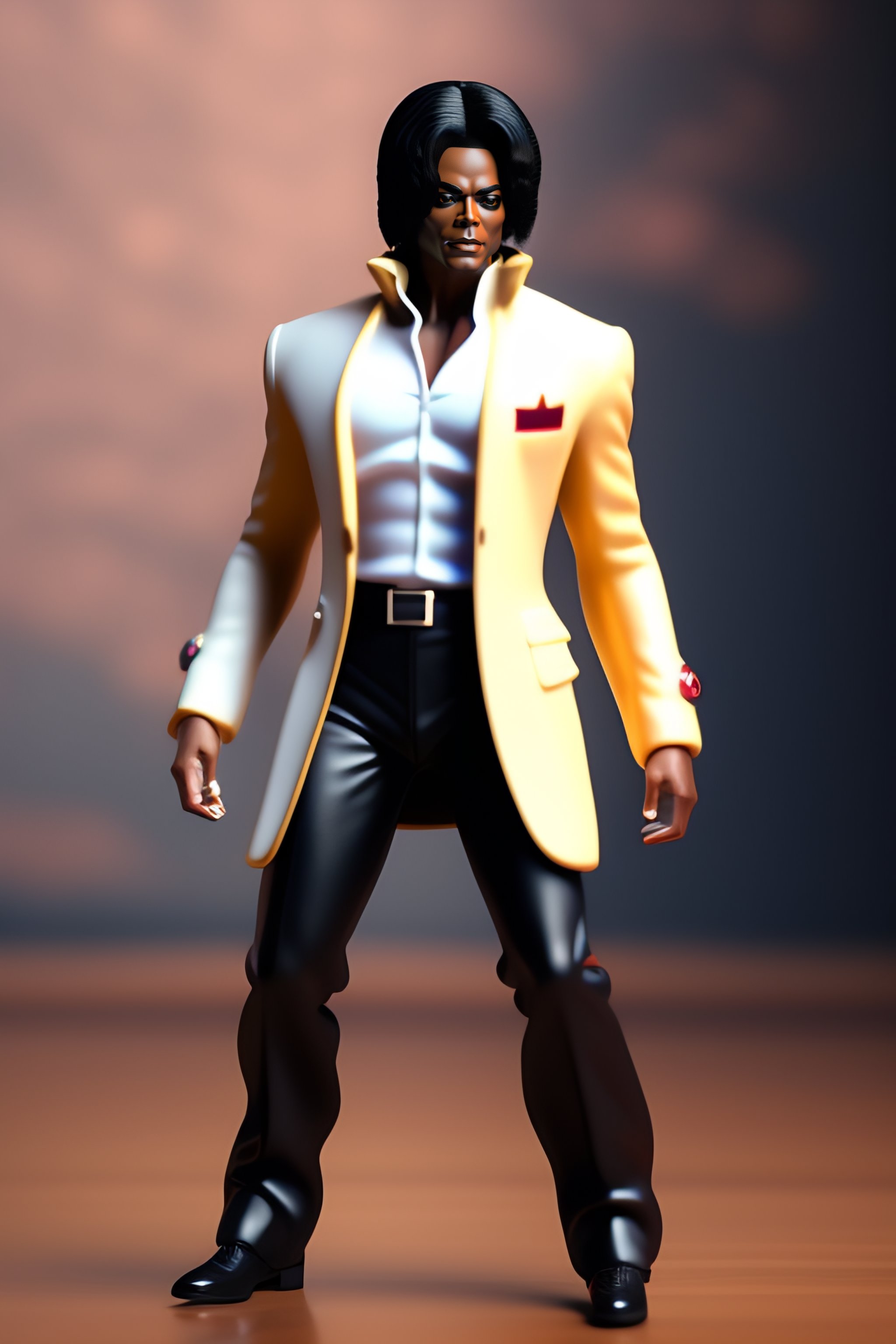 Michael jackson shop action figure