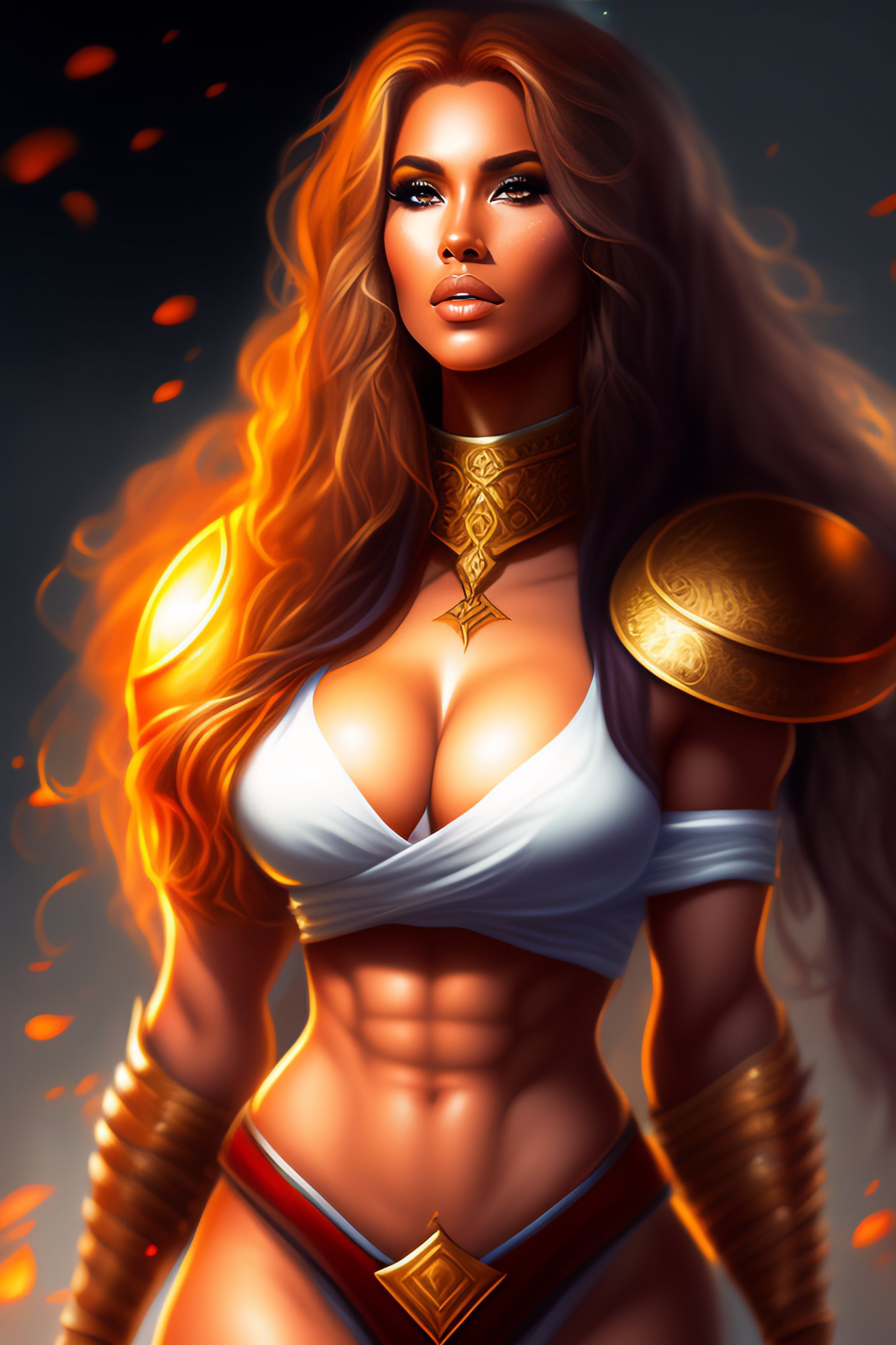 fantasy warrior princess art