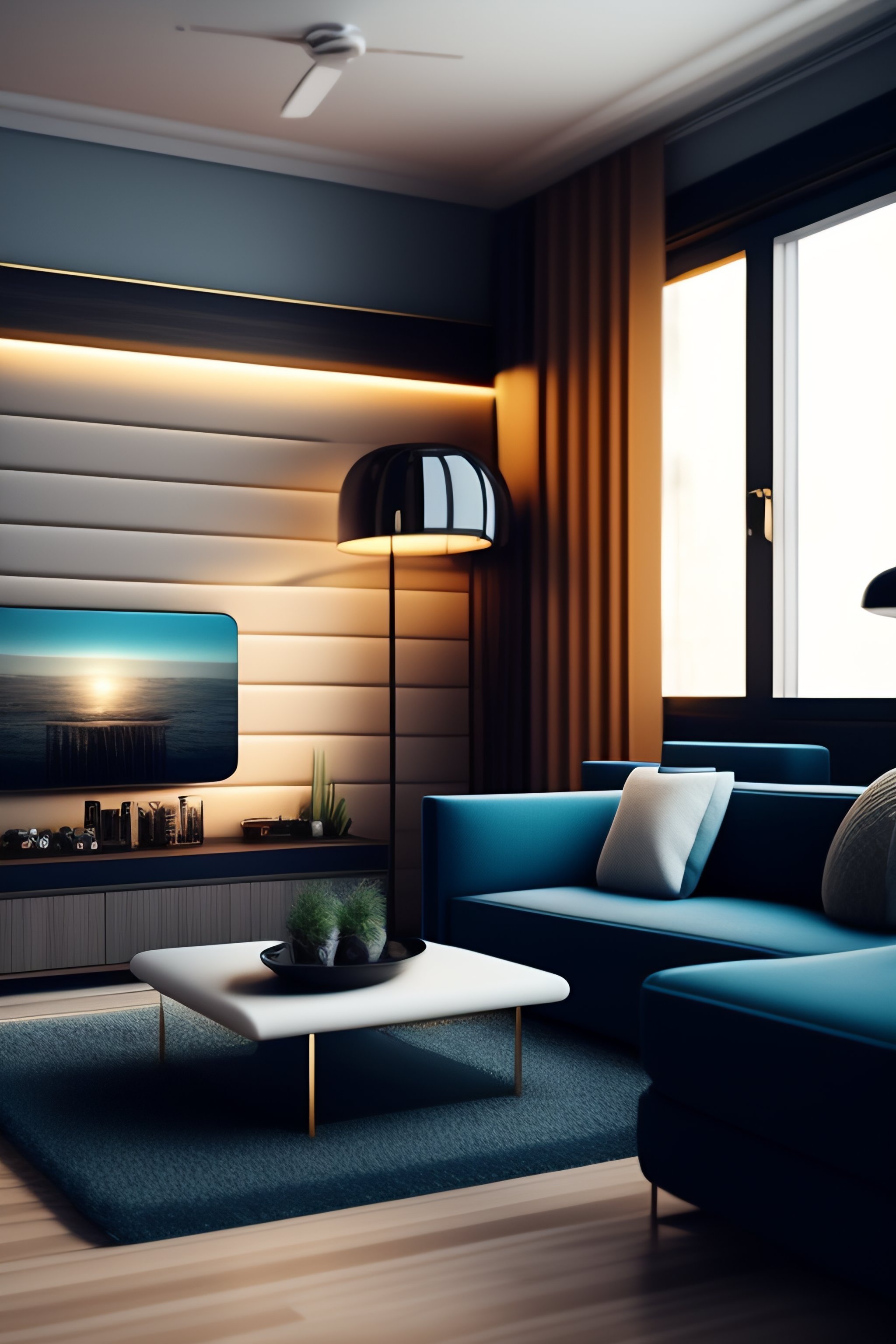 Lexica - Image of living room setup