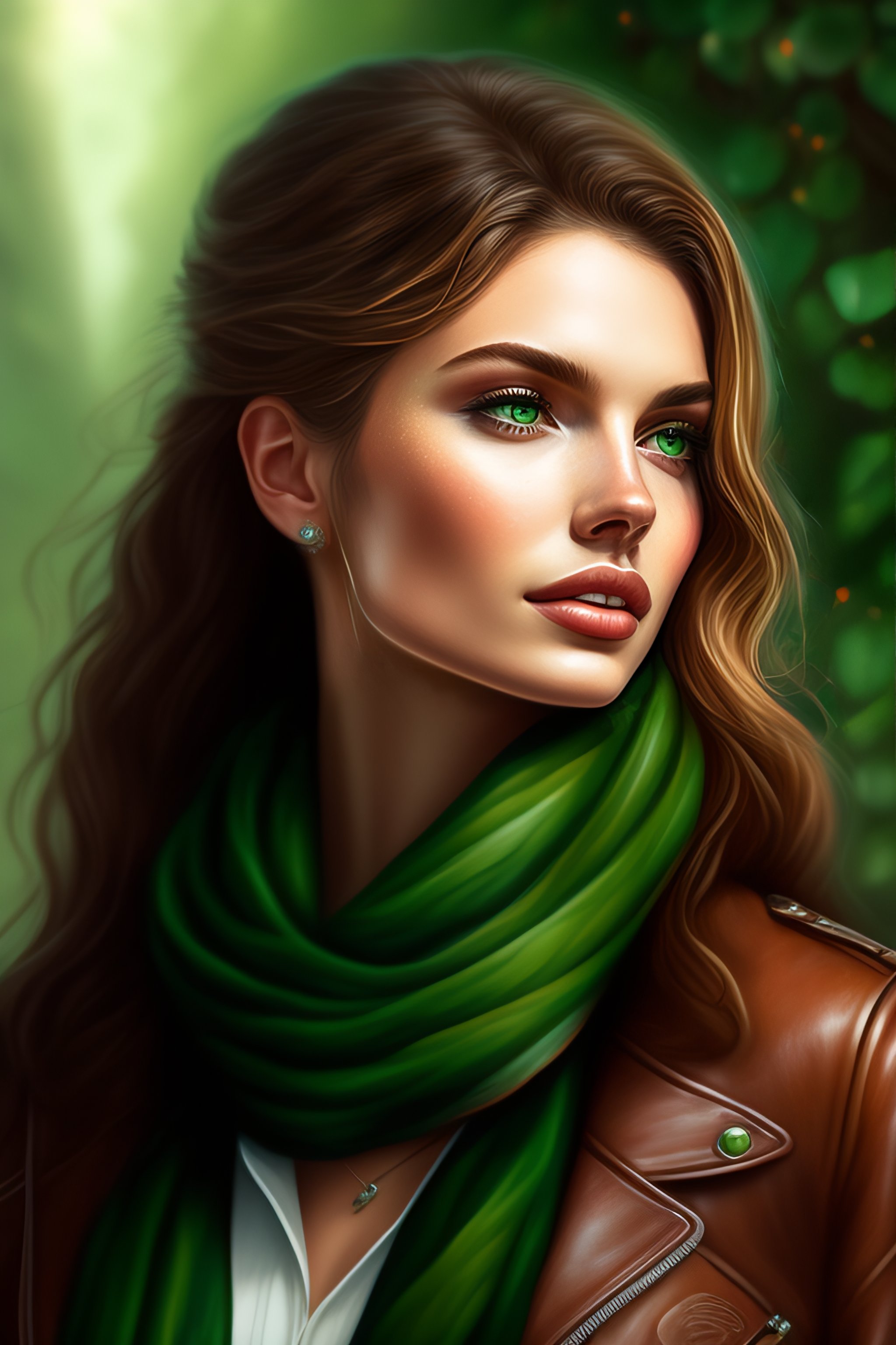 Lexica - A full body portrait of a beautiful wild, intricate, elegant ...
