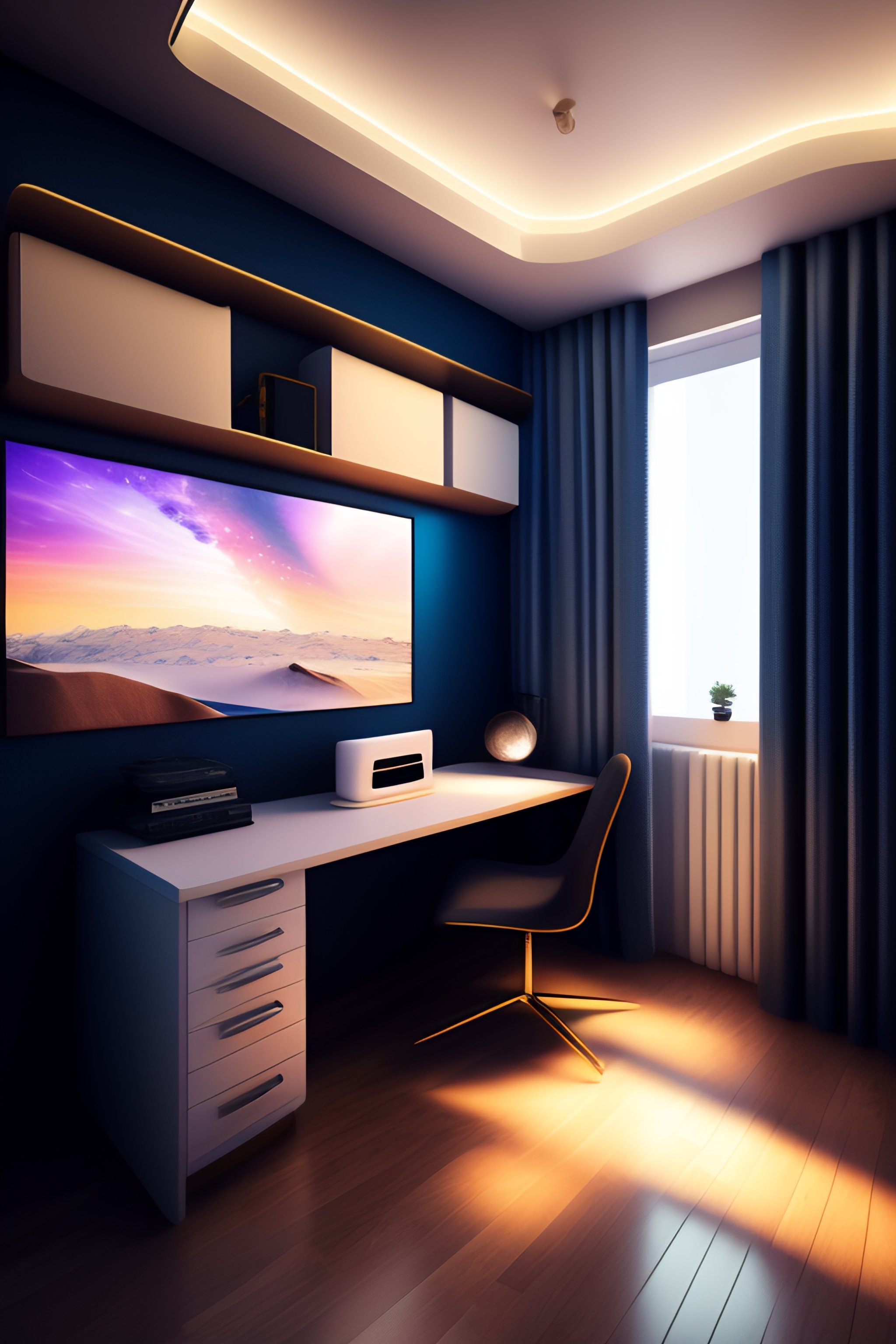 Lexica - Bedroom studio in space