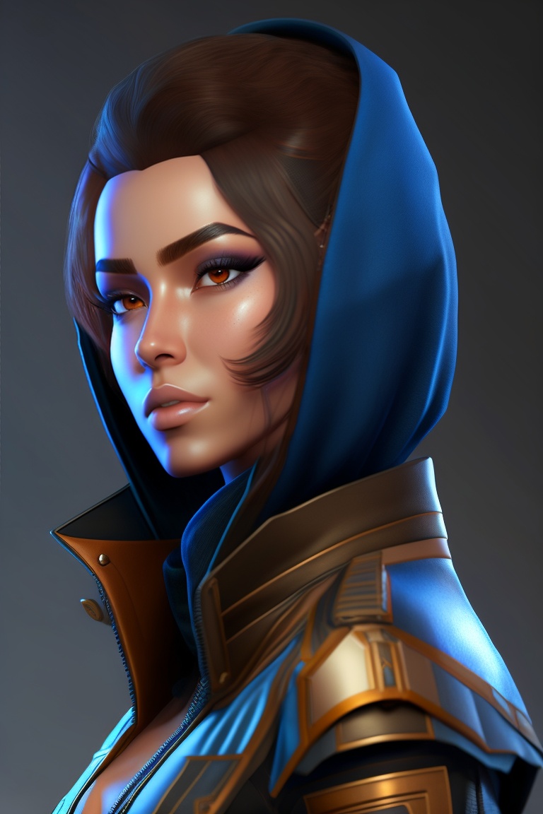 Lexica - An Egyptian woman sniper, brown hair, brown eyes, face tattoo ...