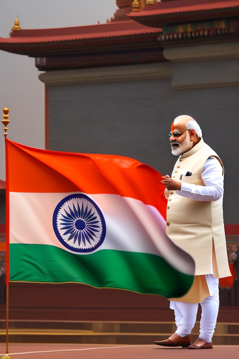 Lexica - Narendra modi governing the plant red , with Amit shah.