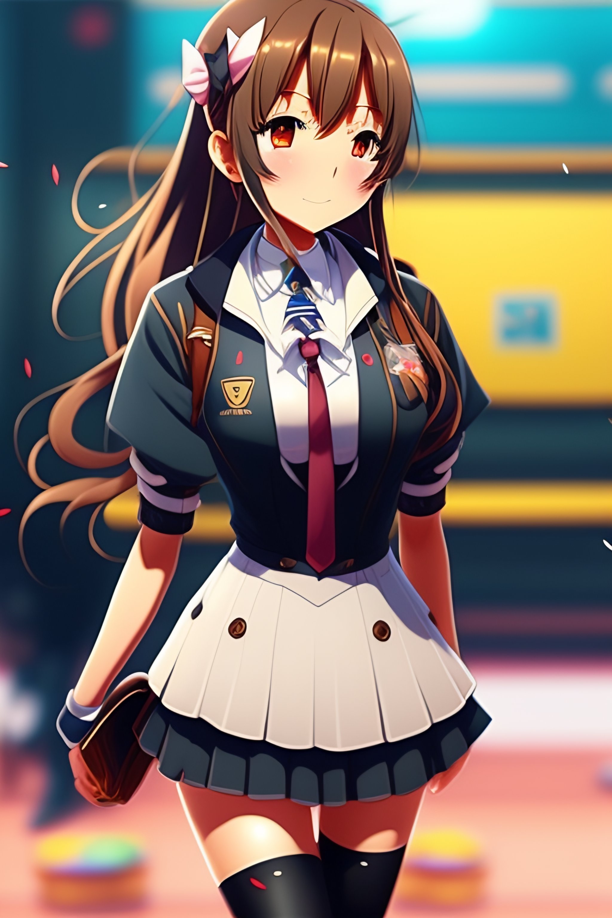 Lexica Anime Girl In School