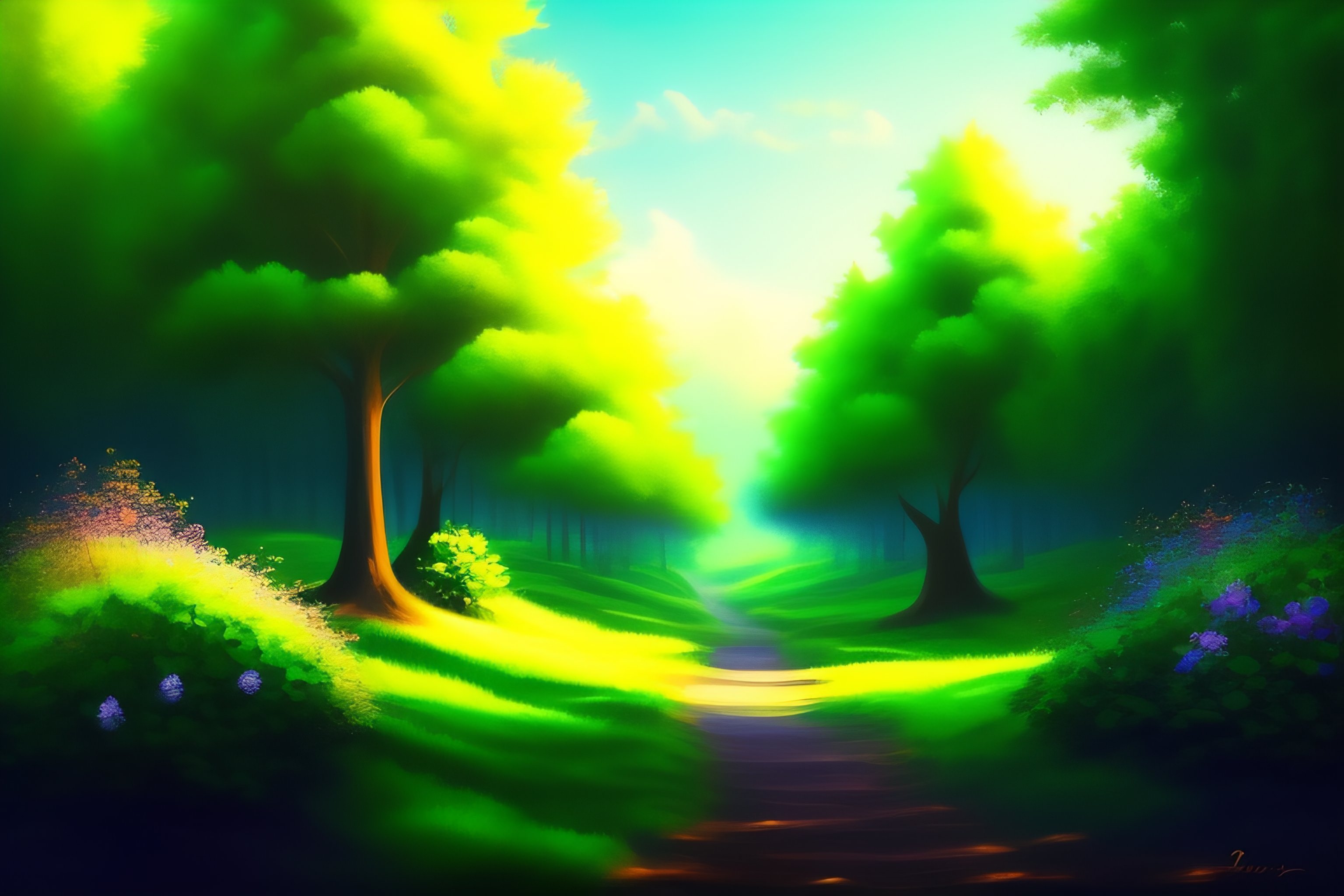lexica-god-created-the-earth-and-sky-earth-full-of-green-plants
