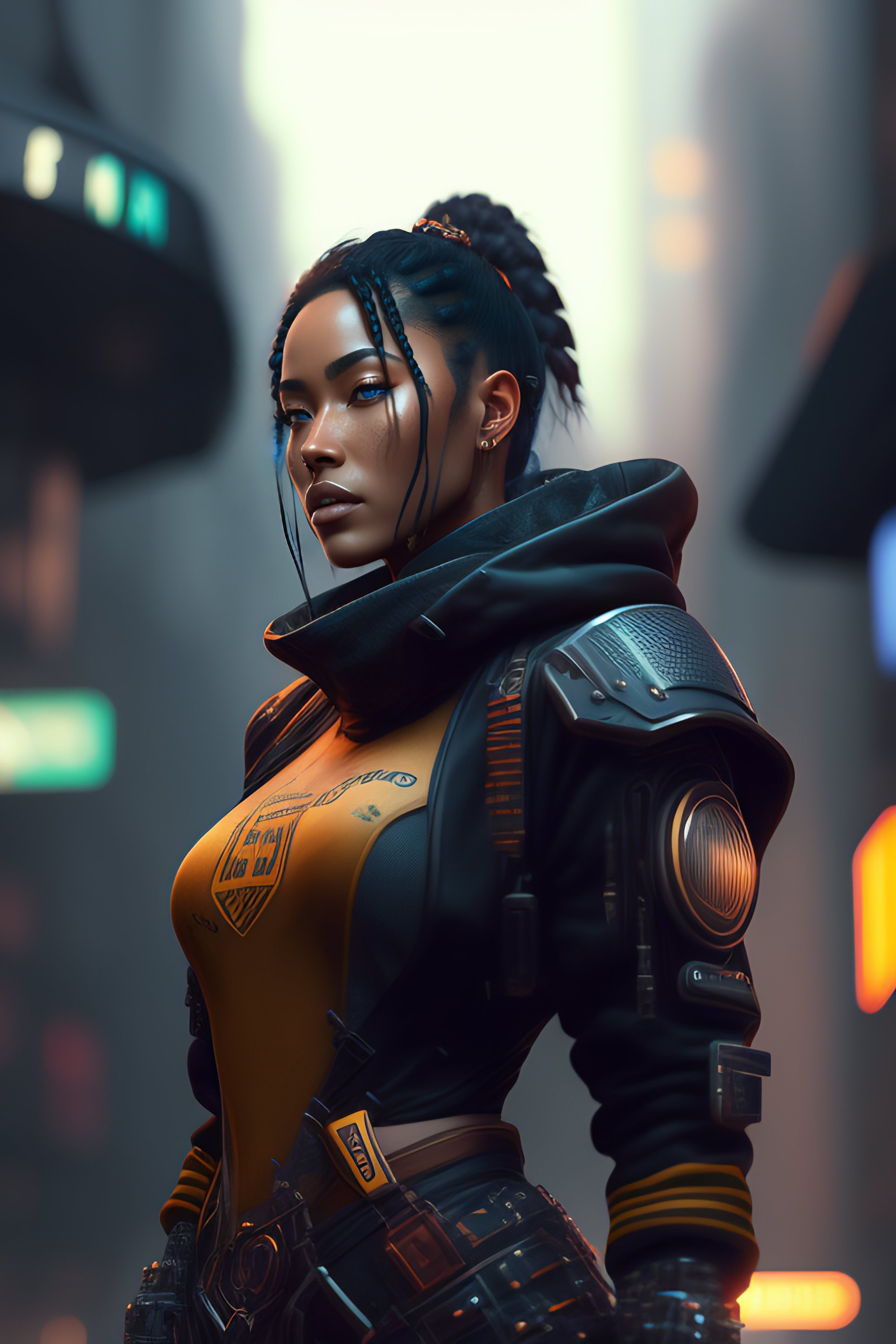 ArtStation - Cyberpunk Mobile phone wallpaper