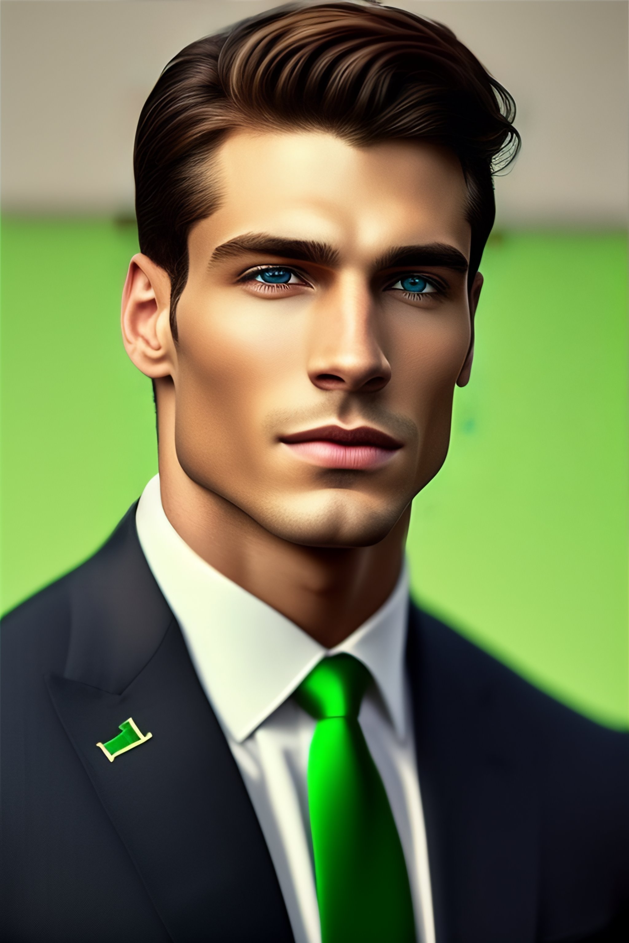 Lexica - A handsome, smart, intellectual, white masculine man with ...