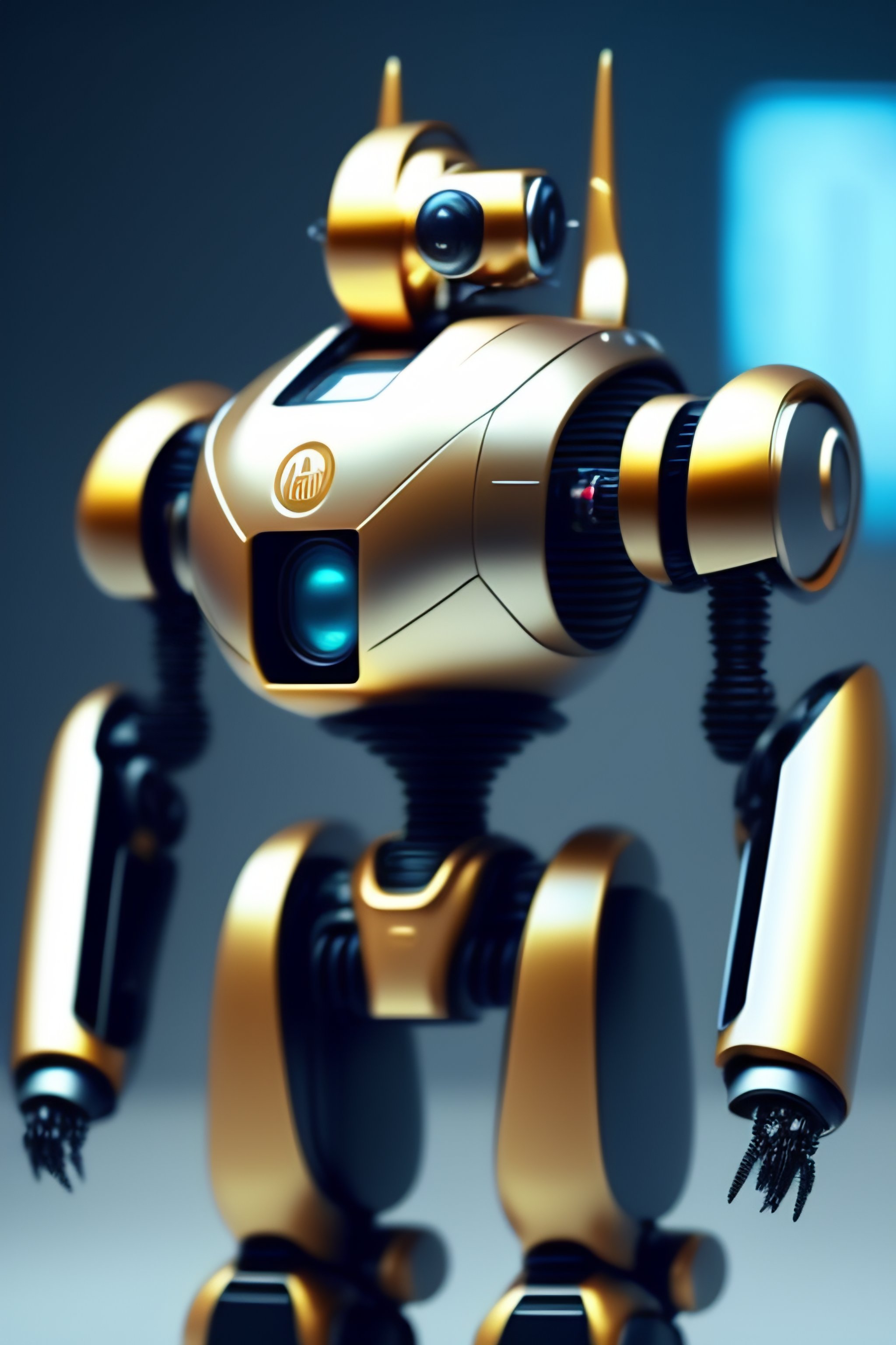 Lexica - The image shows a futuristic robot with a sleek and ...