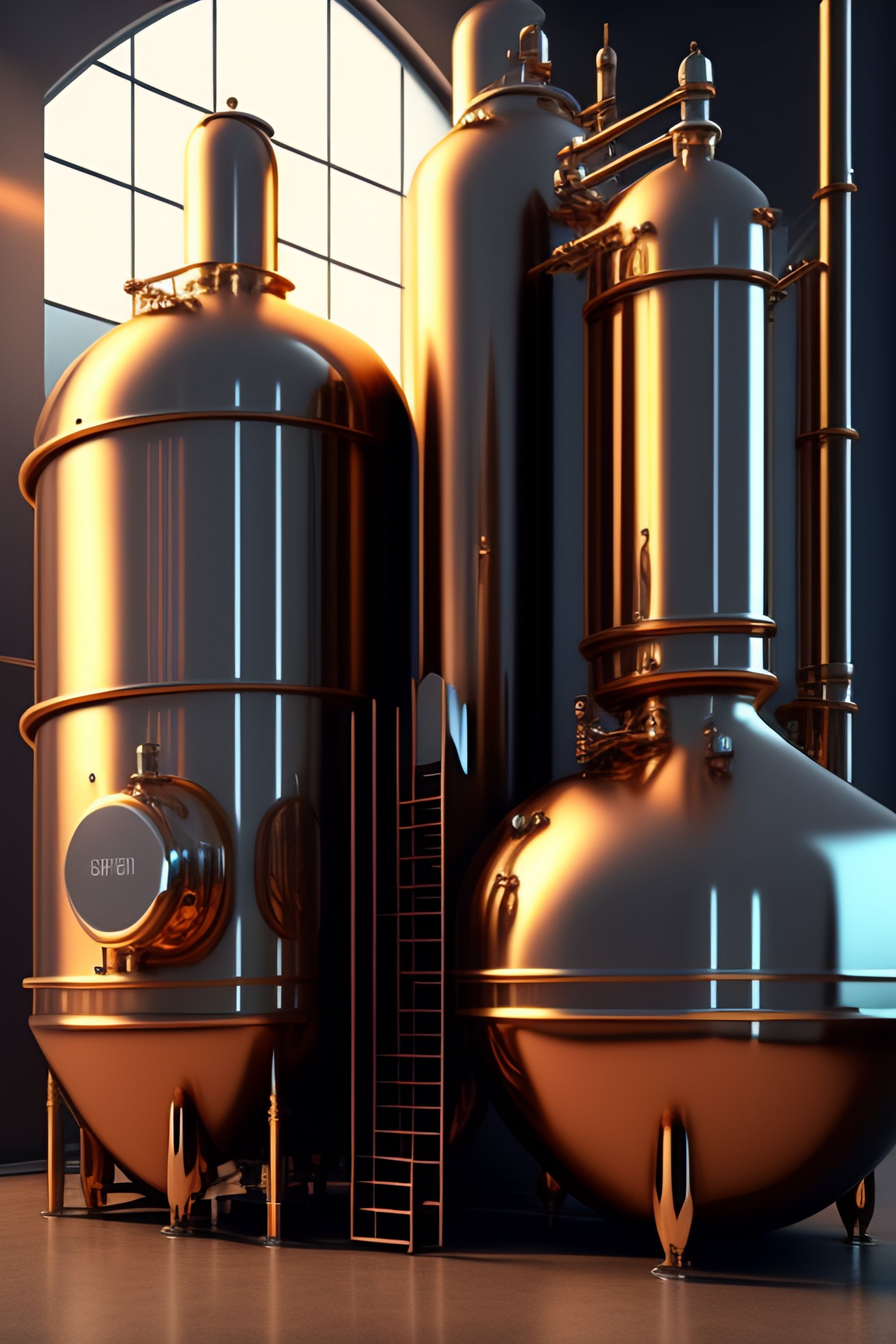 Lexica - Futuristic whiskey distillery
