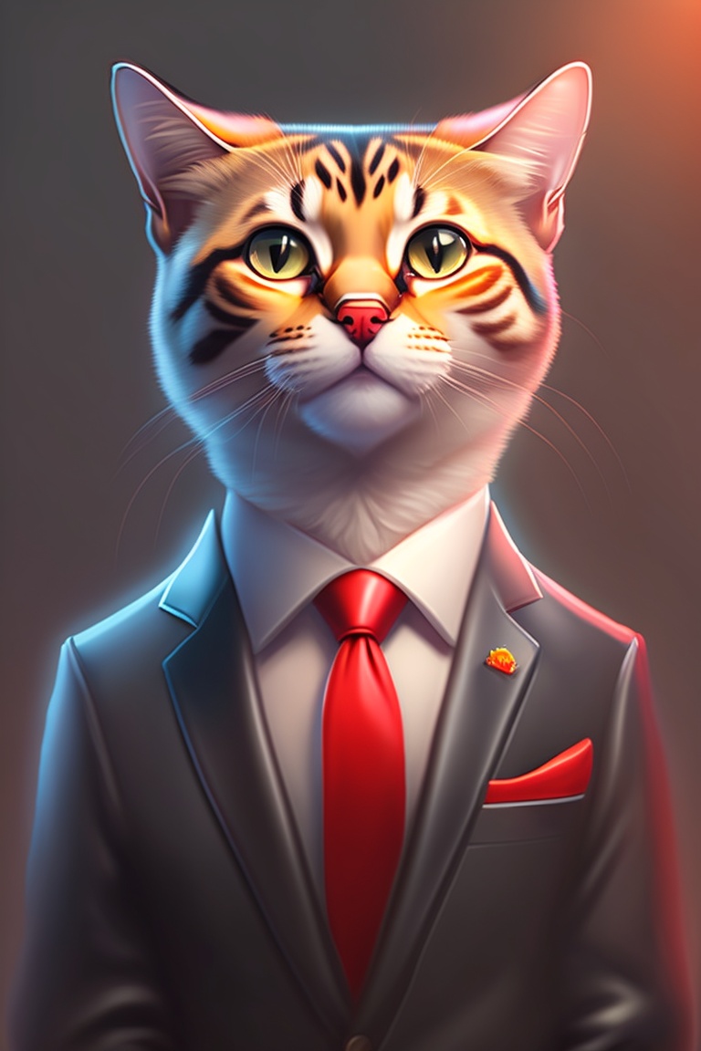 Lexica - A portrait of the head of a business professional ...