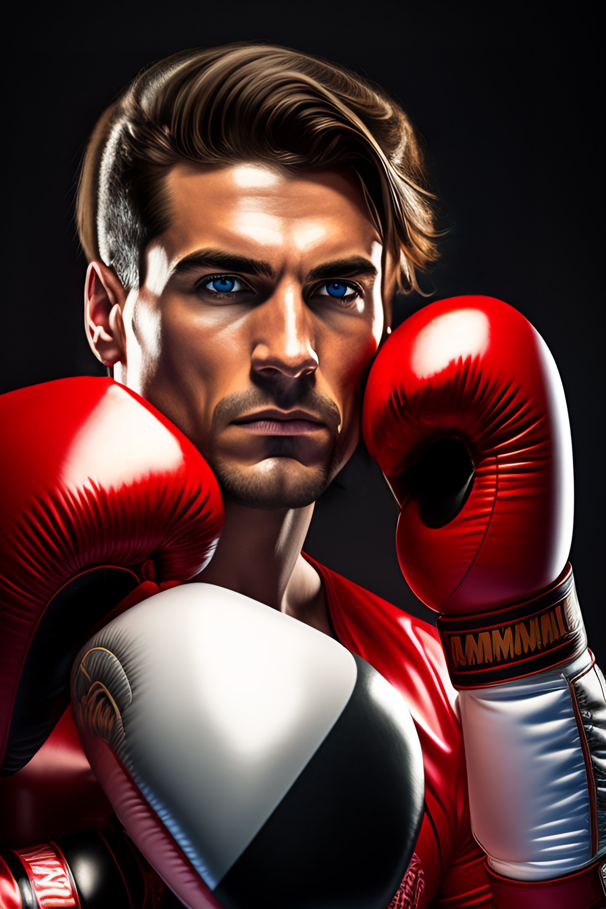 Lexica Portrait of a evil conqueror named Addm Schmidt from Münichen