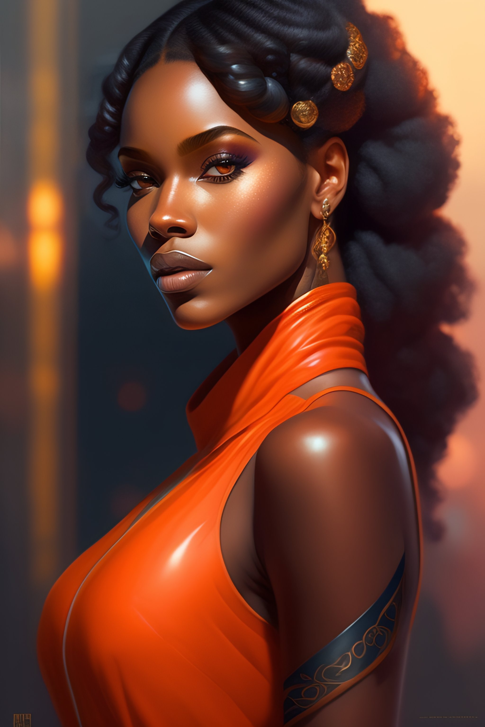 ArtStation - Black Girl art