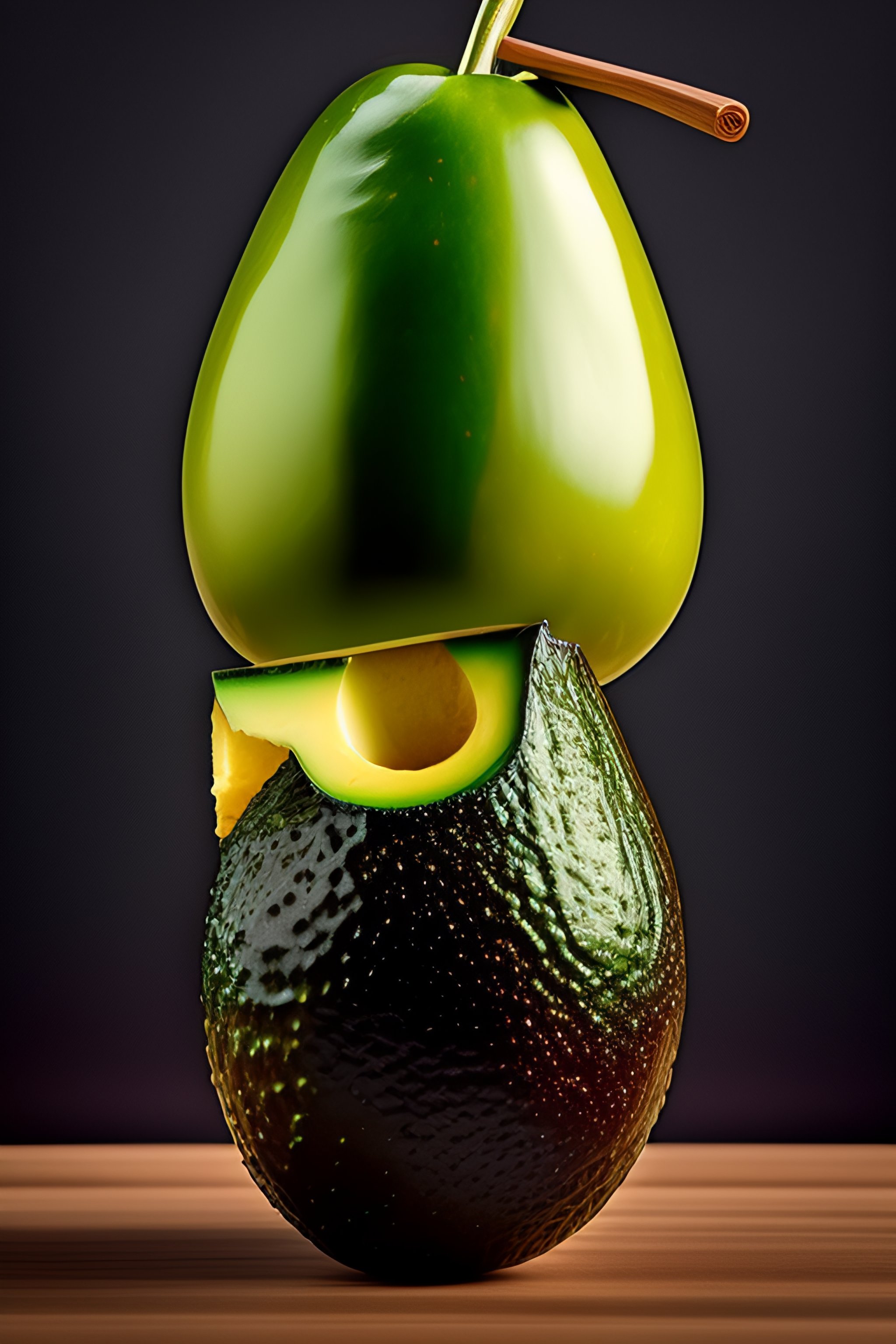 Lexica - The john rambo avocado