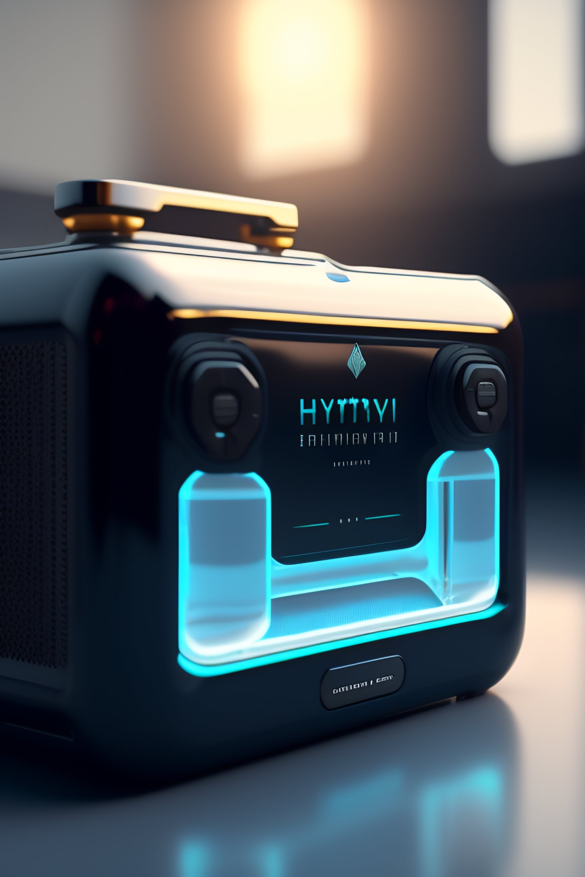 Lexica - Game console made of water, organic, photorealistic ...
