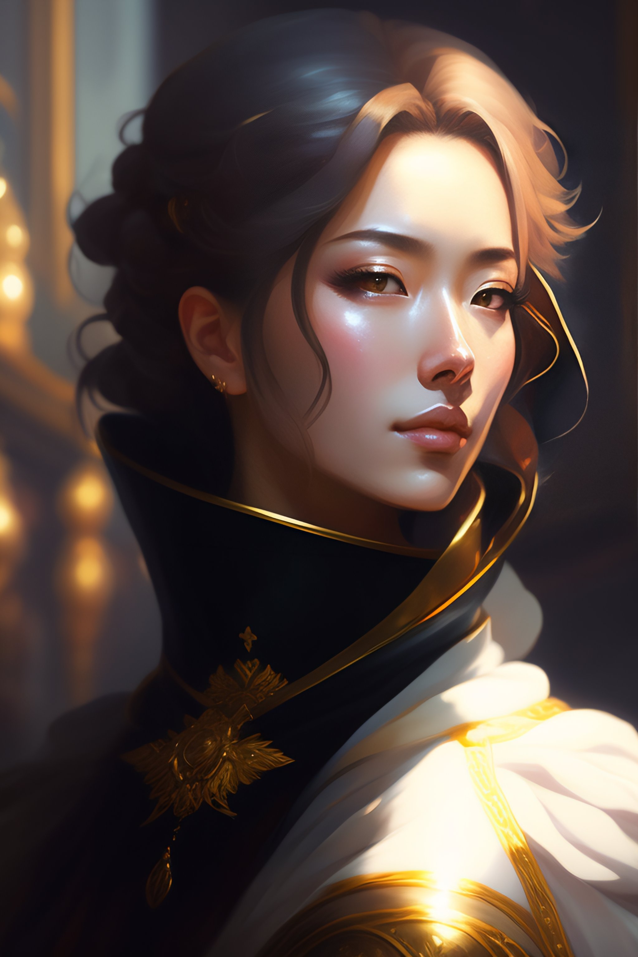 Lexica - Baroque oil painting anime key visual full body portrait ...