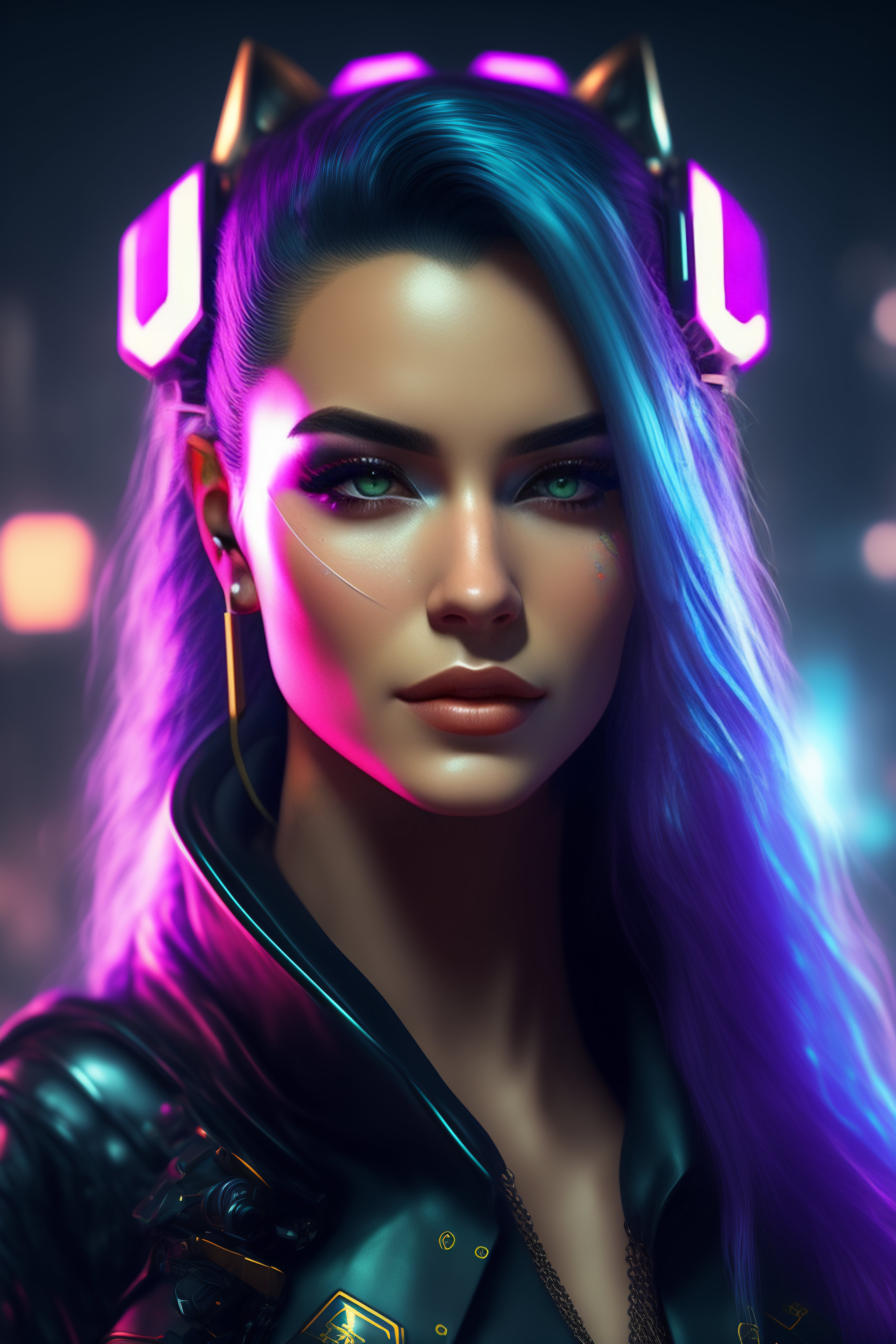 Lexica - Cyberpunk girl