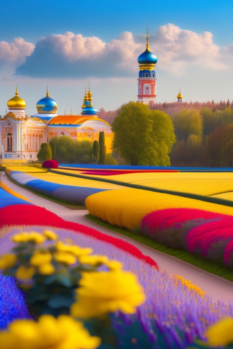 Lexica - Ukraine, beautiful It is a city with cozy streets and flowers ...