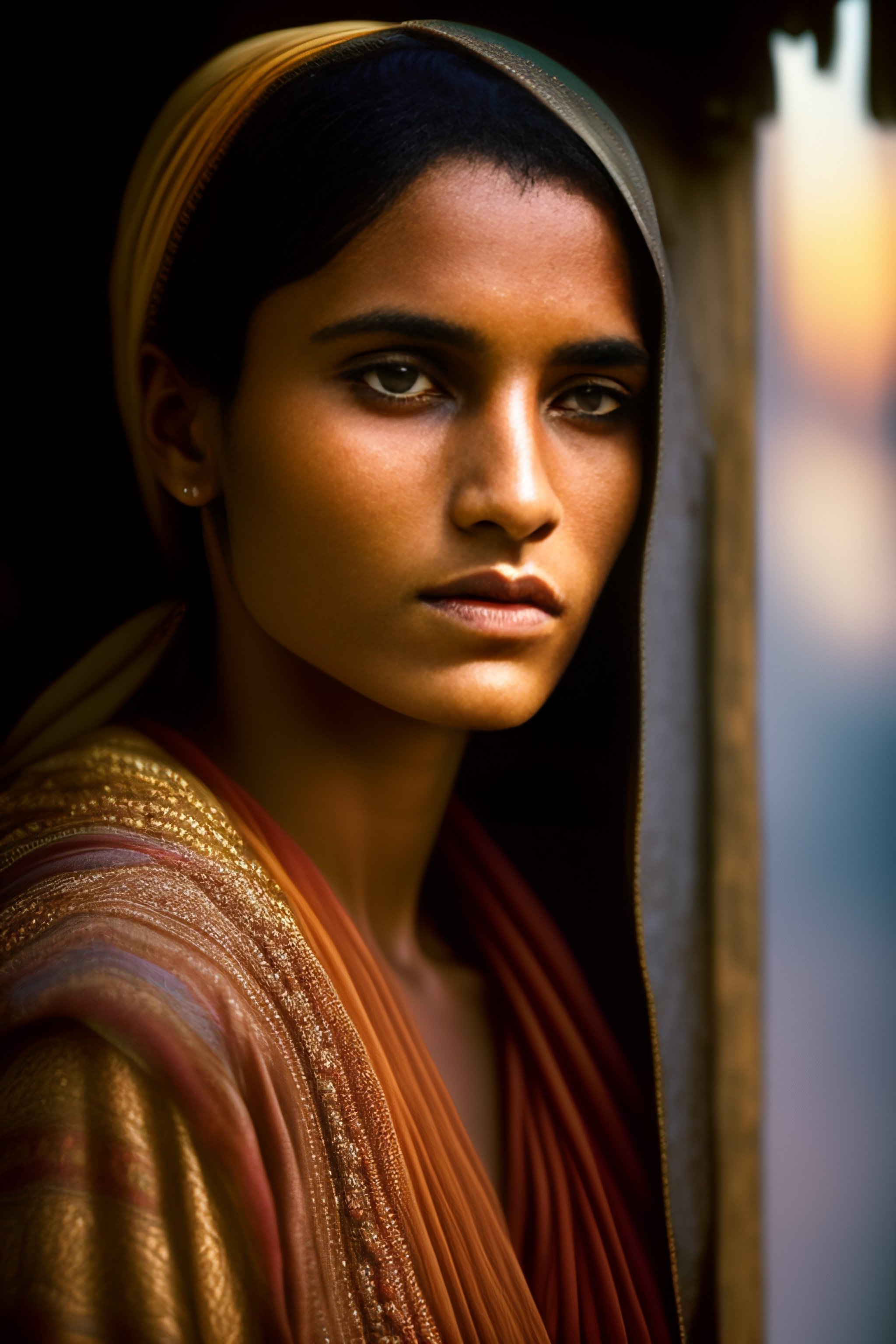 Lexica - Award winning photo titled “19 year old woman“ by Steve McCurry,  35mm, F/2.8, insanely detailed and intricate, character, hypermaximalist,  e