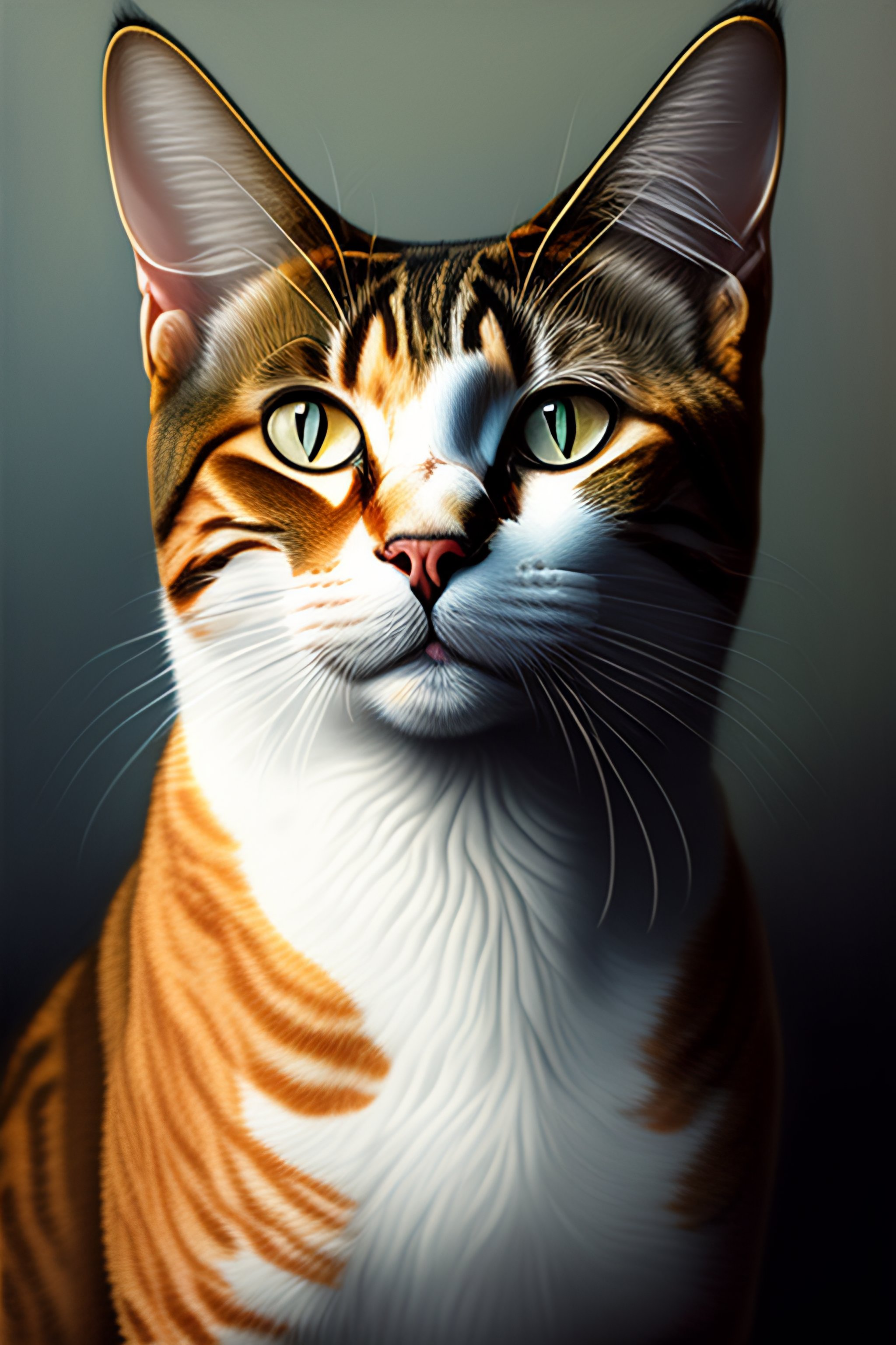 Lexica - Portrait of a cat