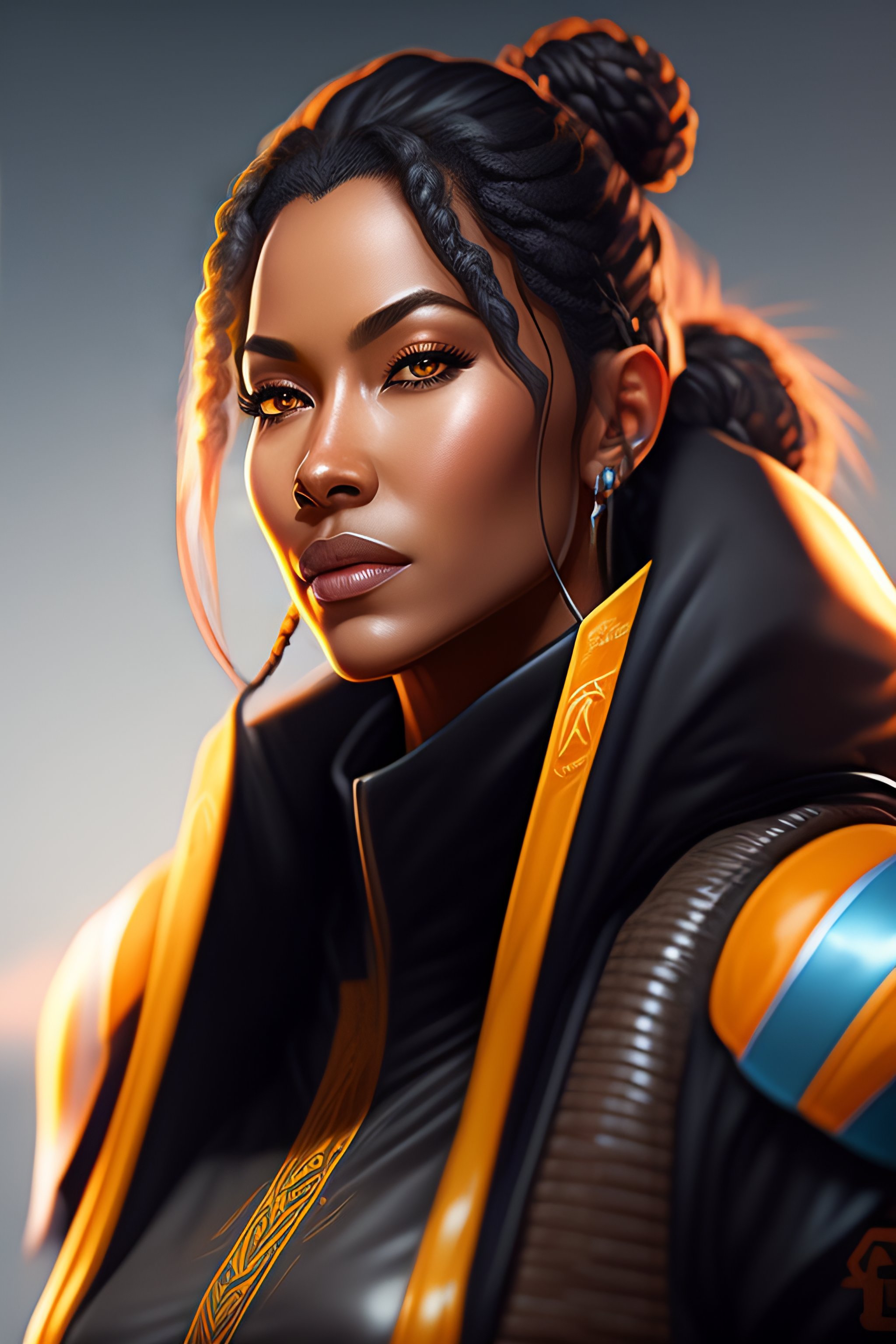 Lexica - The Long Wolf as an Apex Legends character digital ...