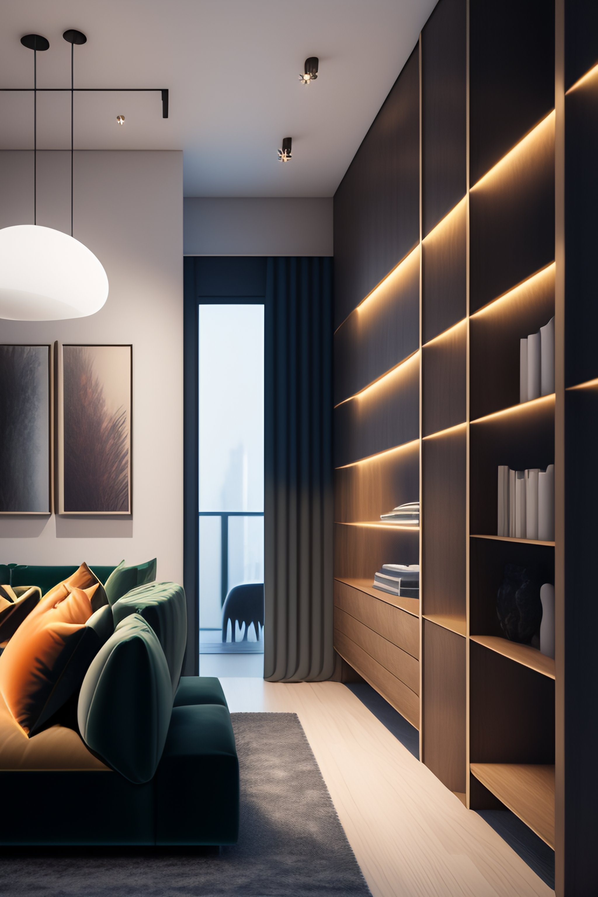 Lexica - Nsanley detailed 3d render, fog, wide angle, athmosperic ...