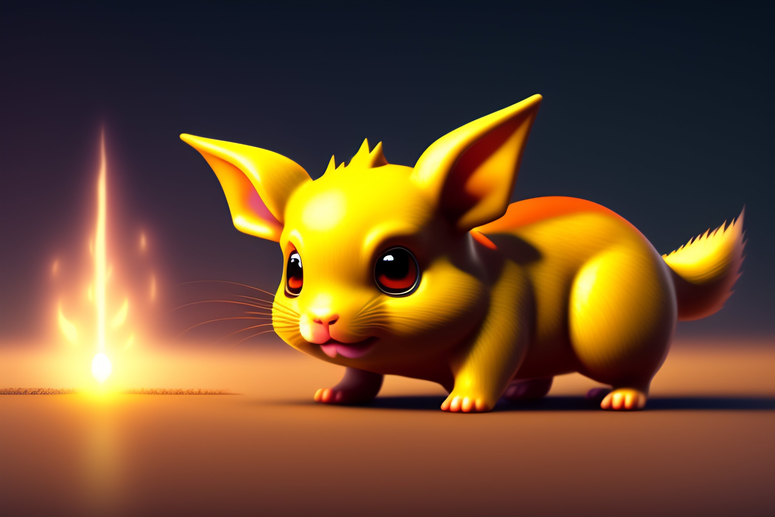 Lexica - Pickachu anime