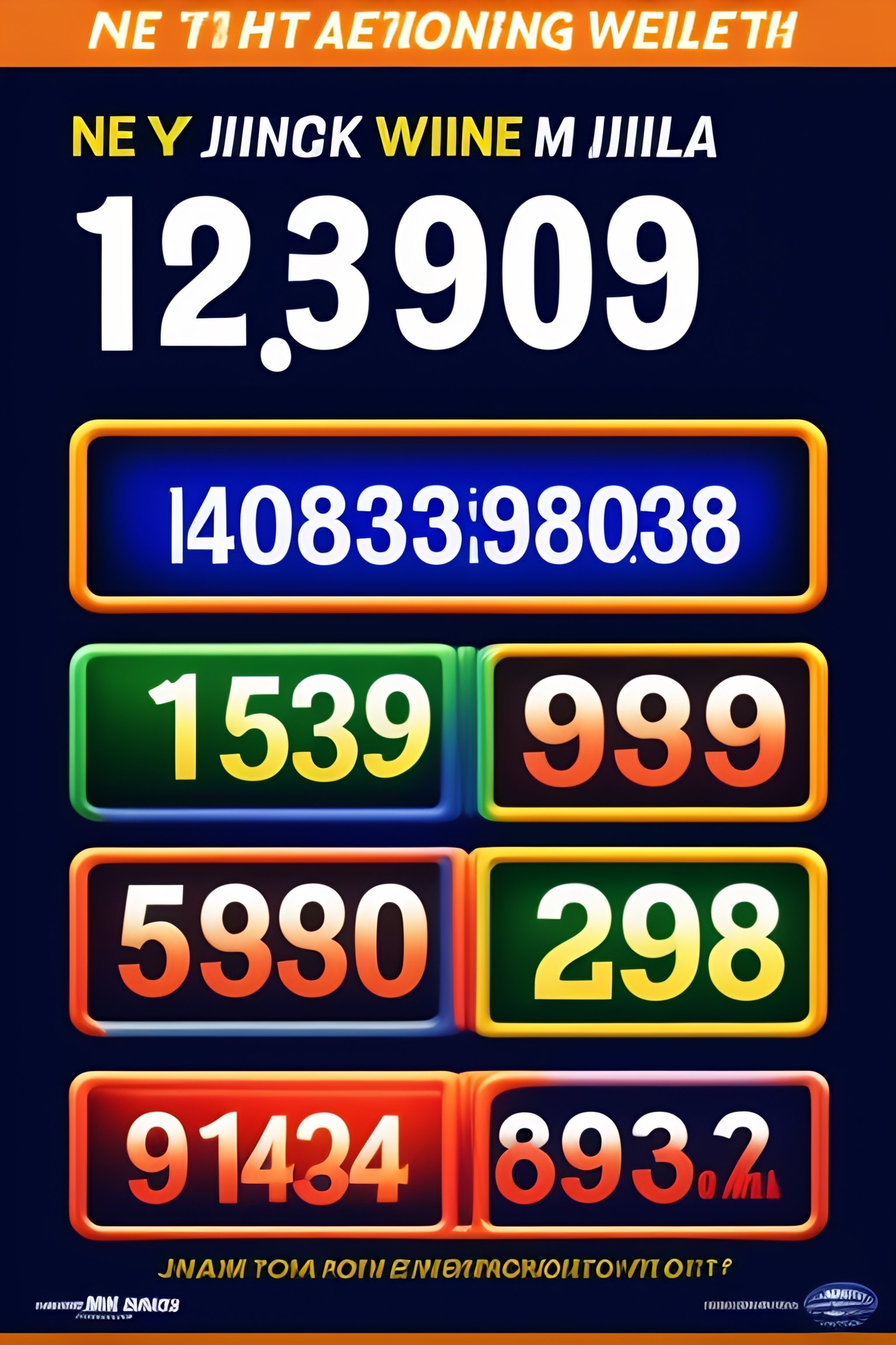 Lexica Next mega million winning number