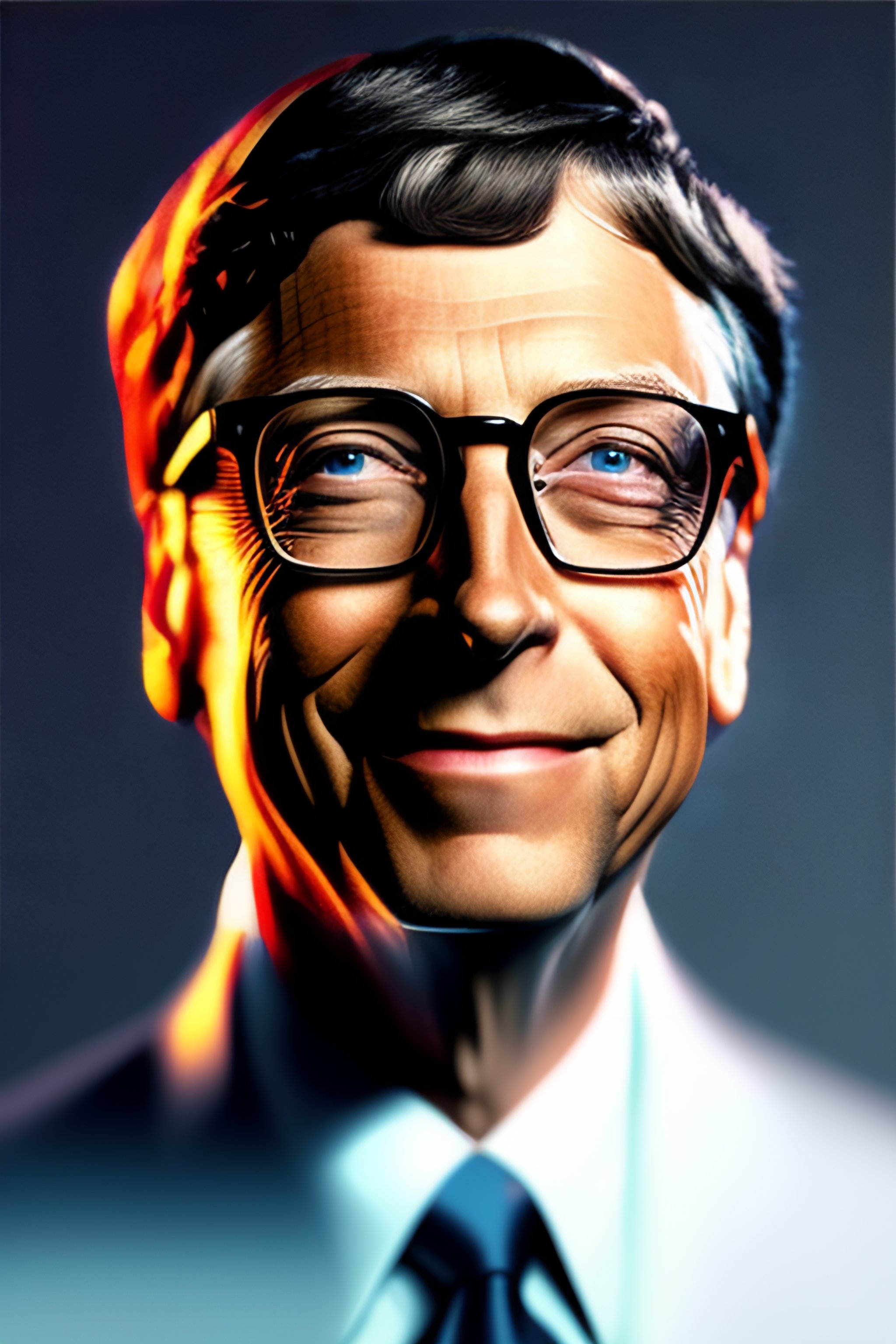 Ka Educa: Retrato Bill Gates on Behance