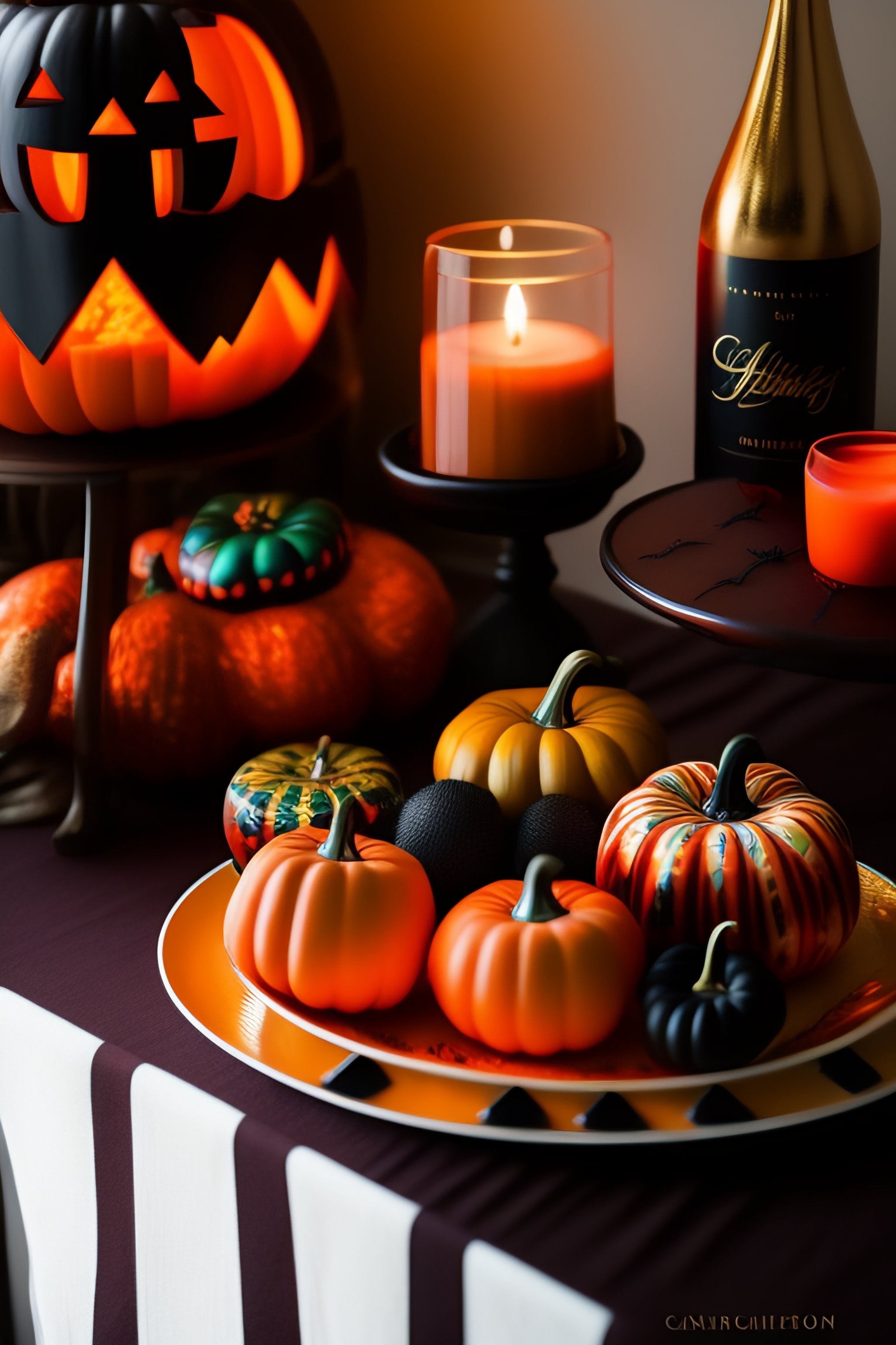 Lexica - Halloween themed party interior ideas