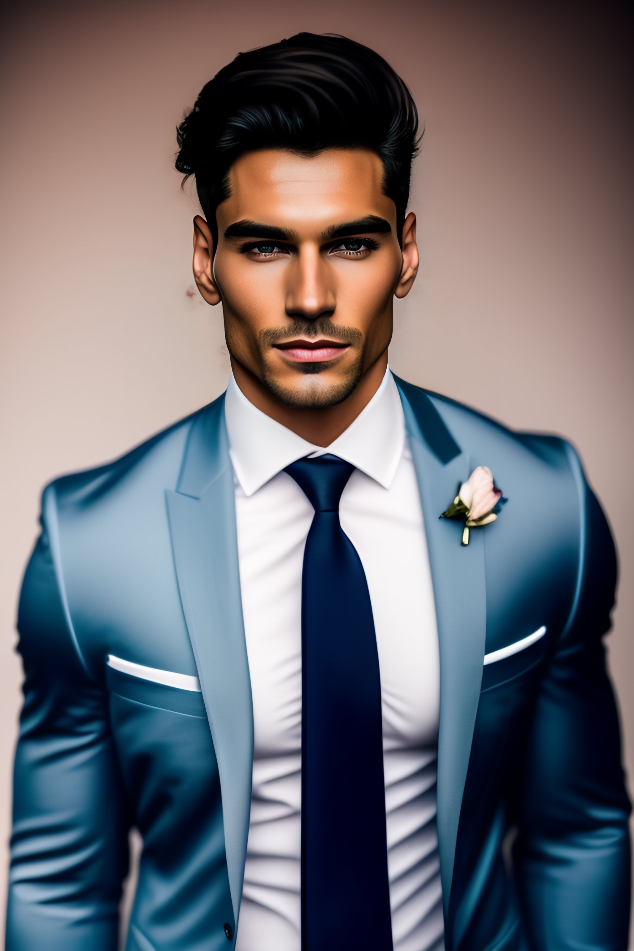 good looking man in suit