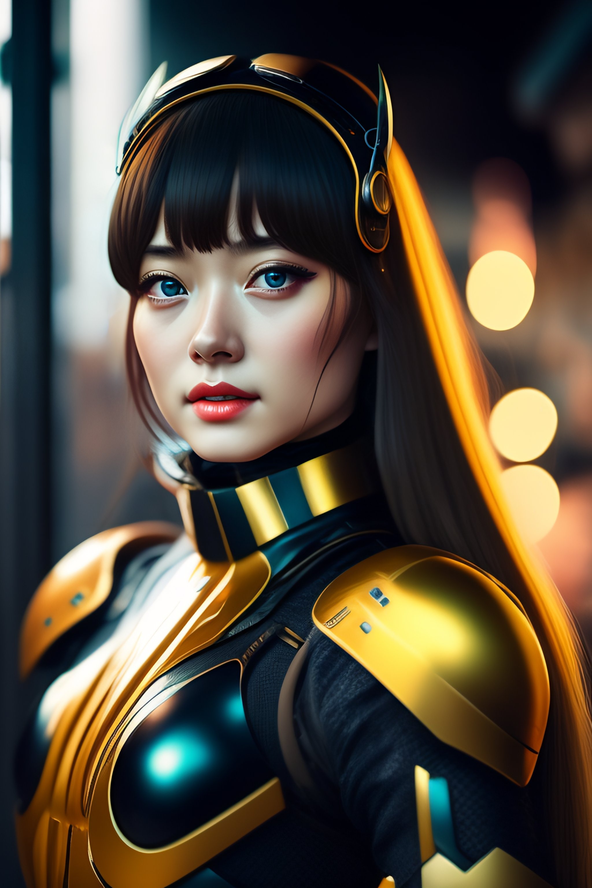 Lexica - Photoreal, cosplay, Cosplayer, cyber punk, Kanna Hashimoto ...