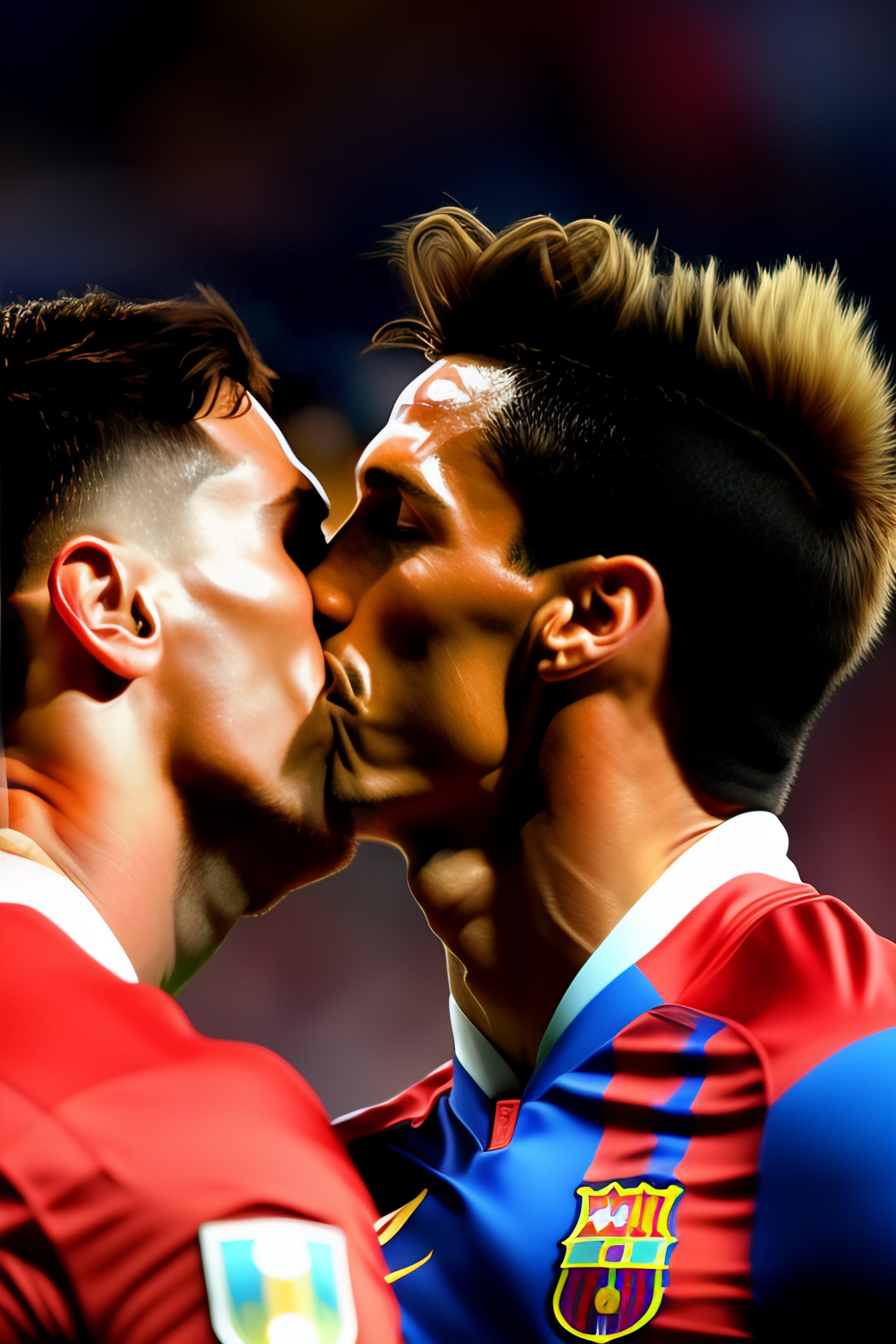 lexica-messi-kissing-cristiano-ronaldo