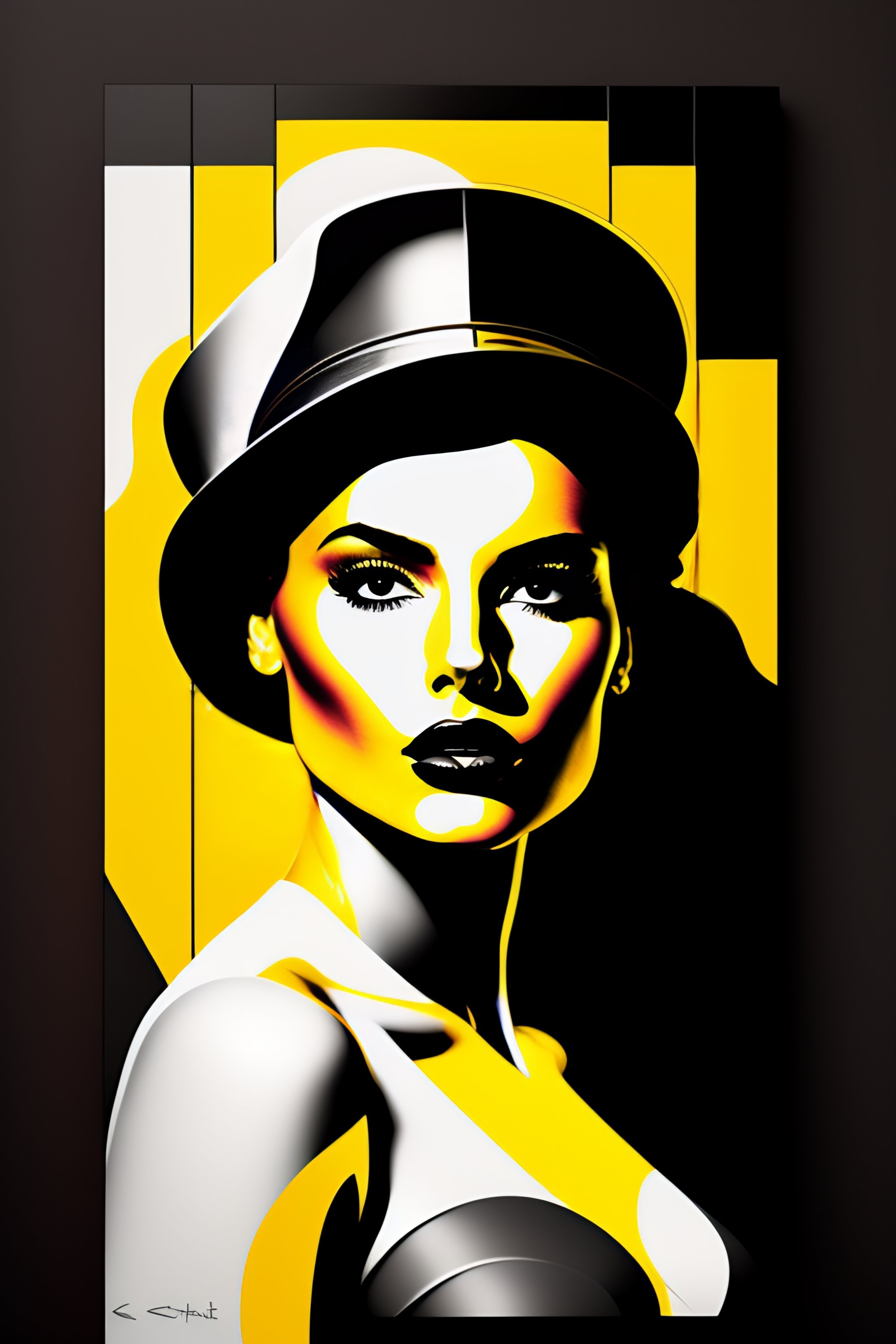 Lexica - Pop art, hyper-grec female model in the streets of paris ...